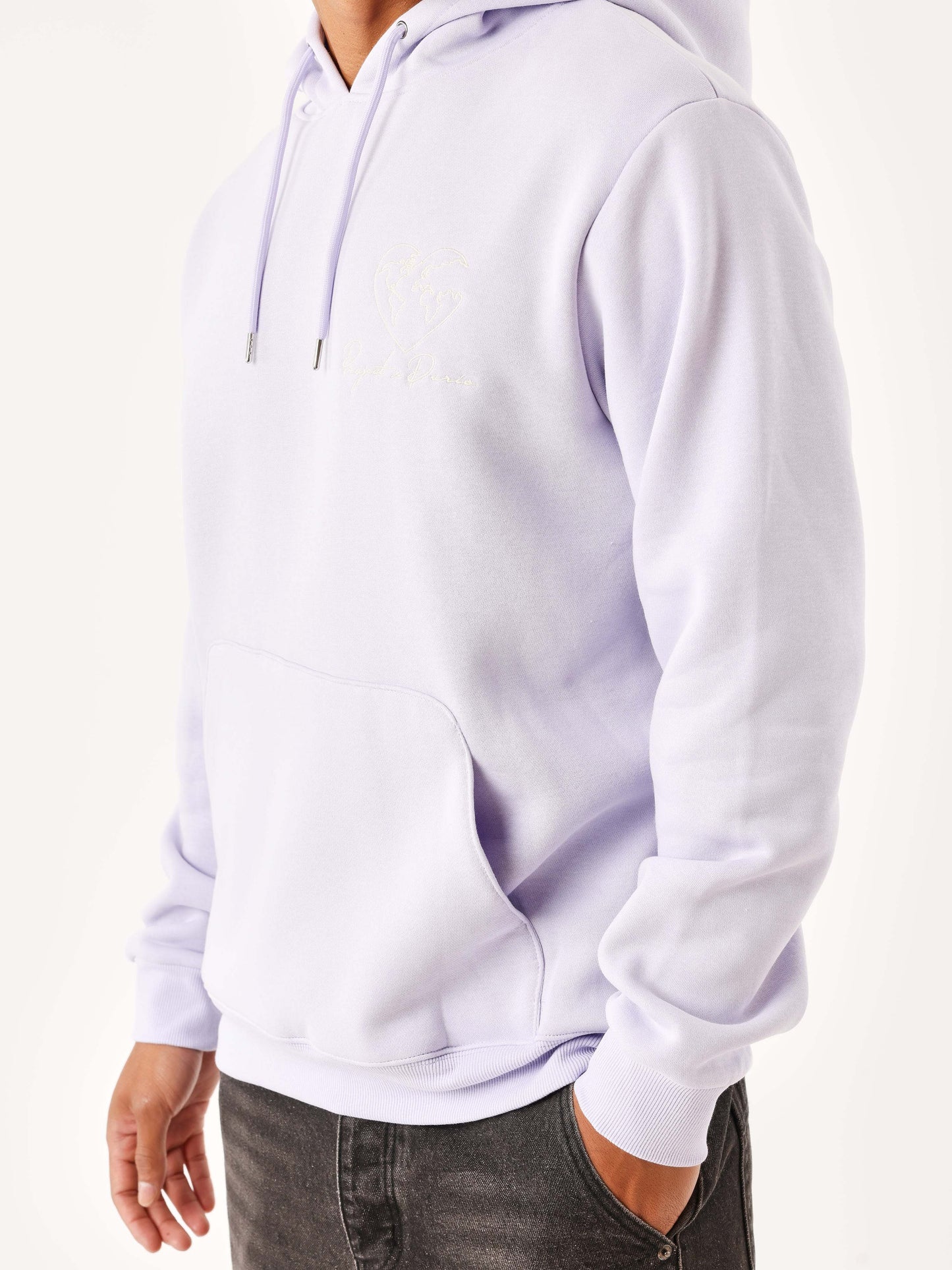 sweat-a-capuche-motif-coeurmonde-purple-heather