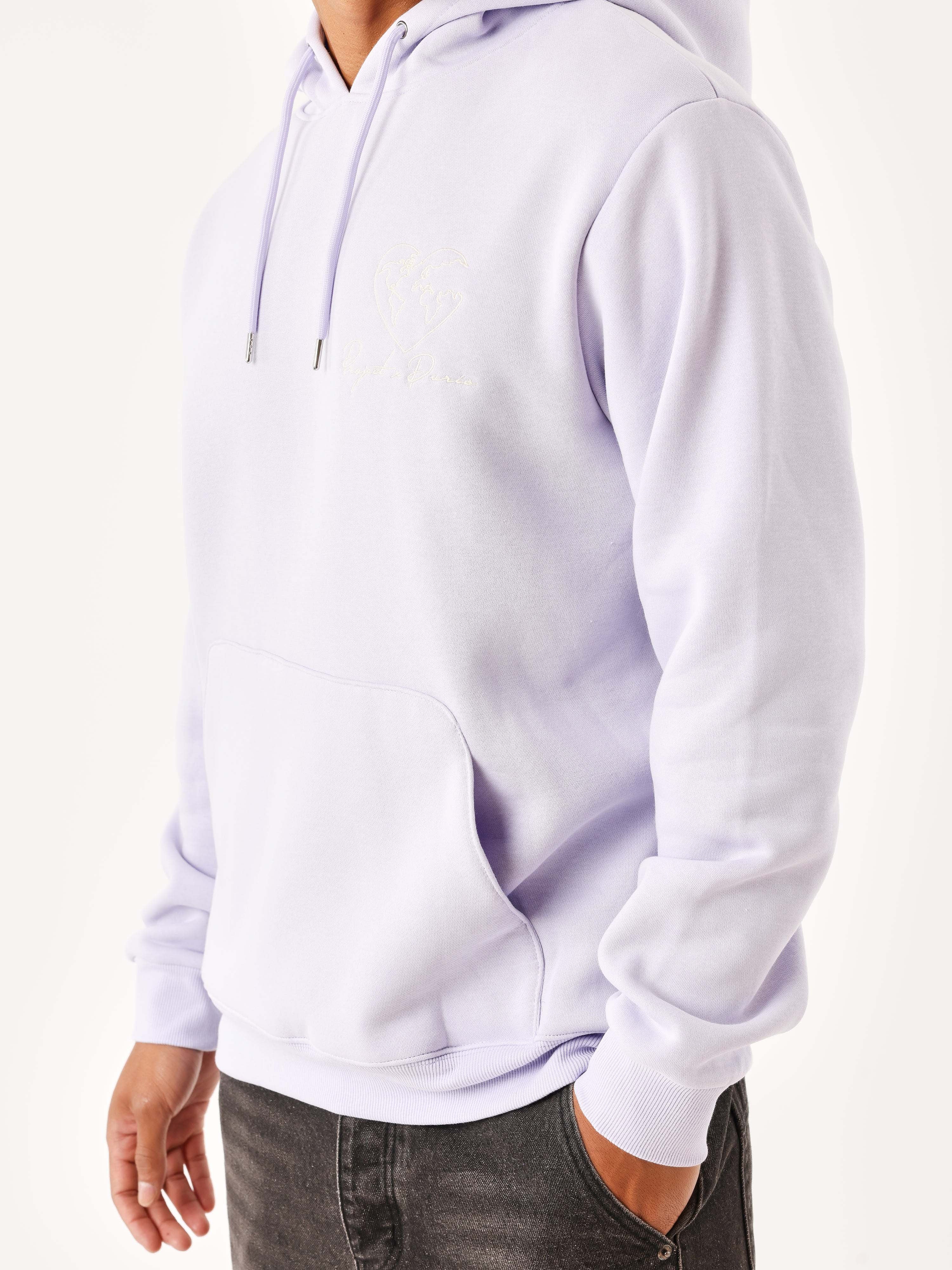 sweat-a-capuche-motif-coeurmonde-purple-heather