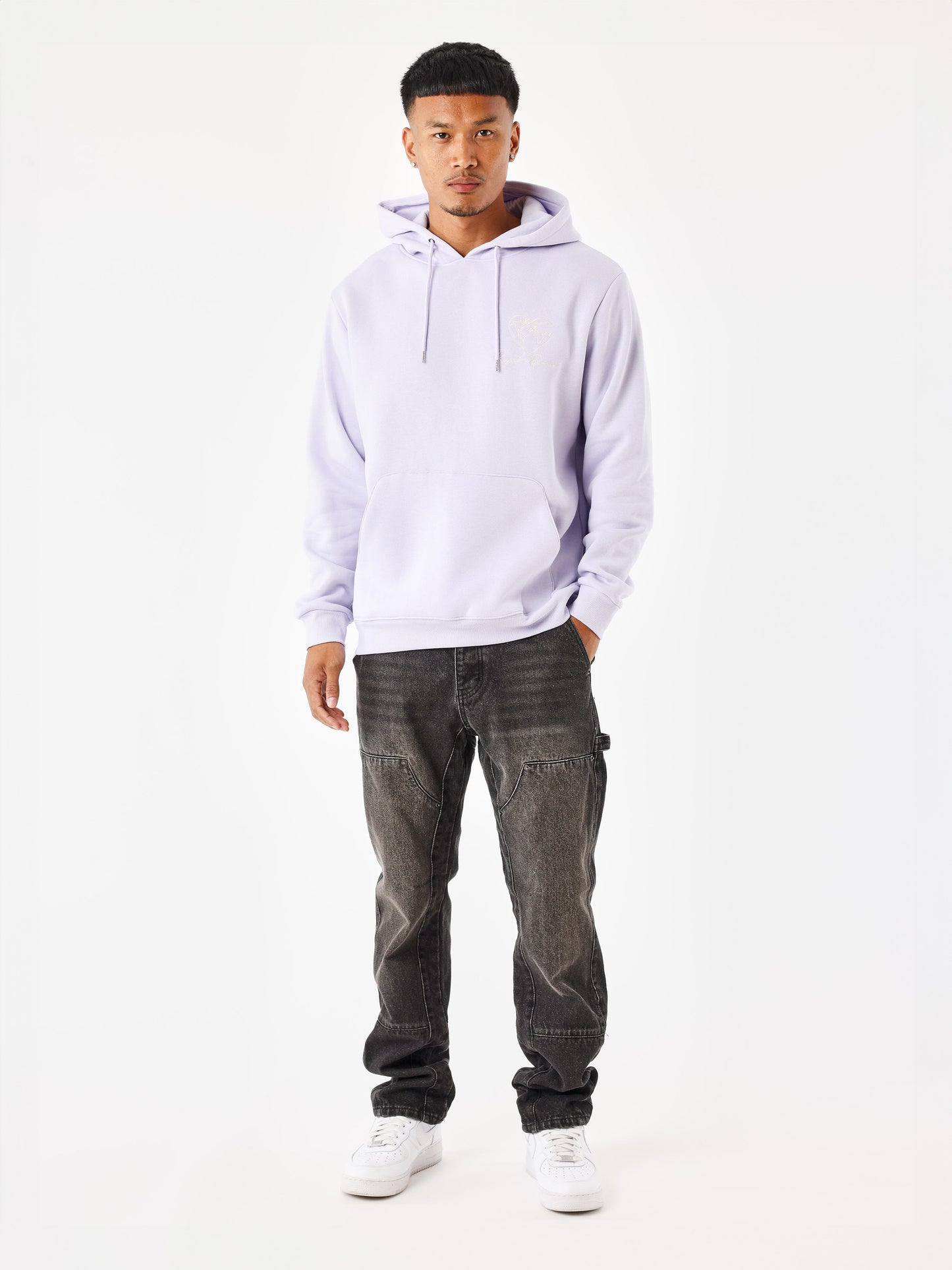 sweat-a-capuche-motif-coeurmonde-purple-heather