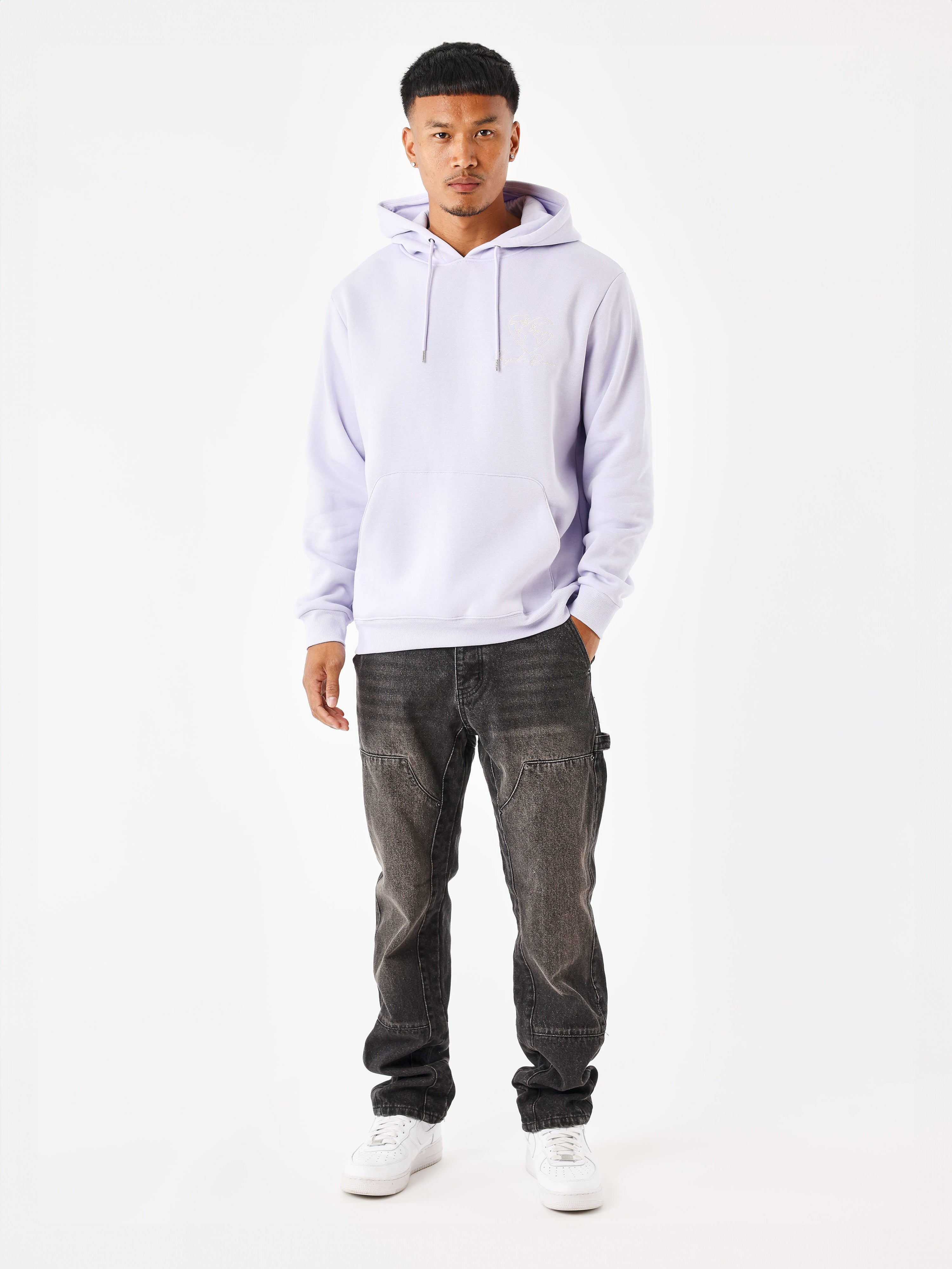 sweat-a-capuche-motif-coeurmonde-purple-heather