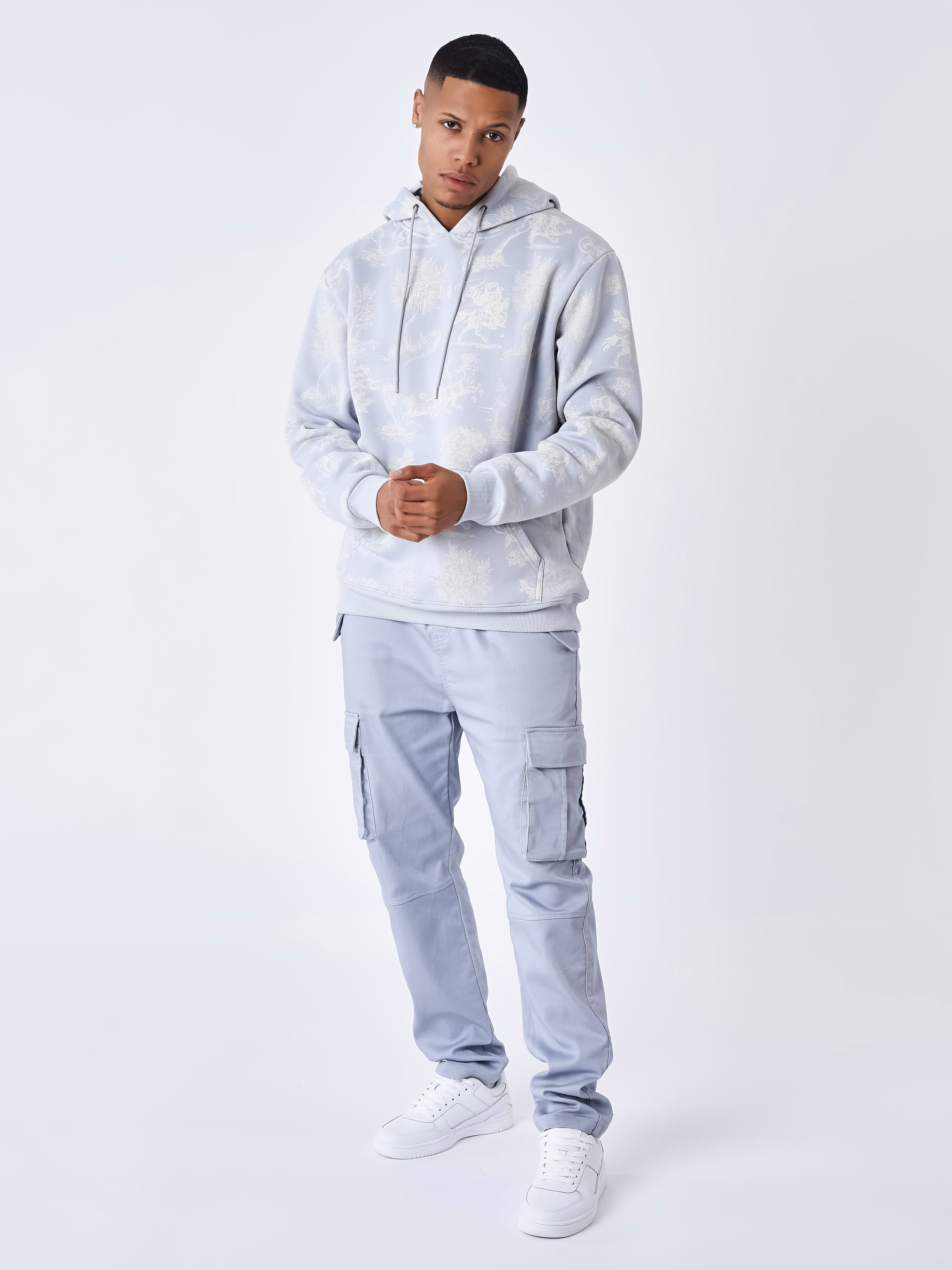 sweat-a-capuche-motif-mythologique-bleu-glacier