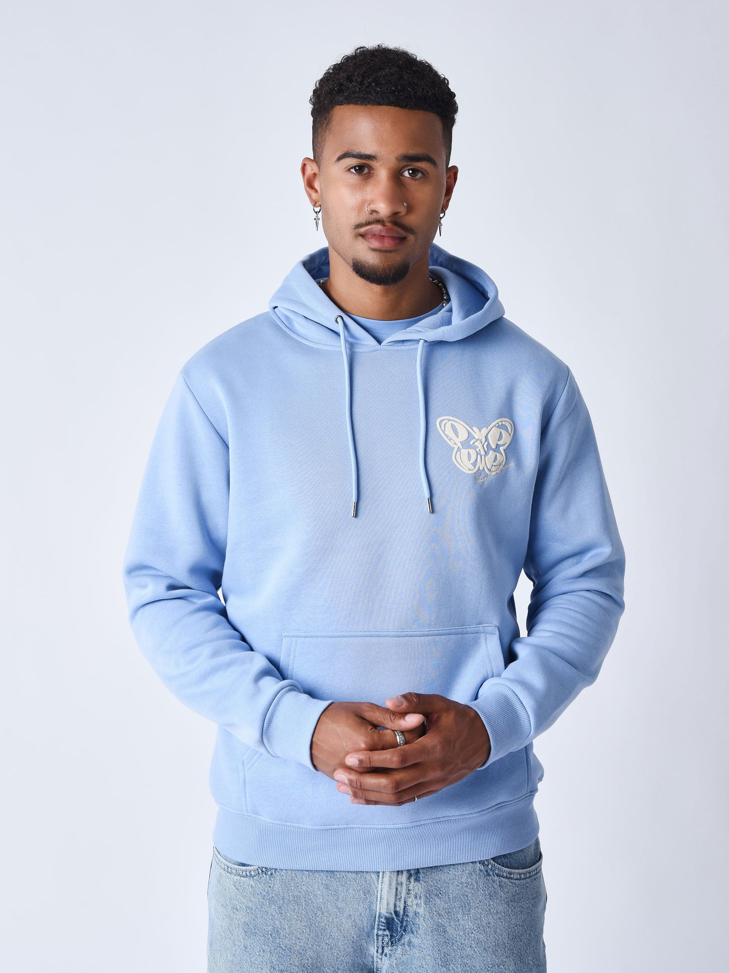 sweat-a-capuche-papillon-5290-cashmere-blue