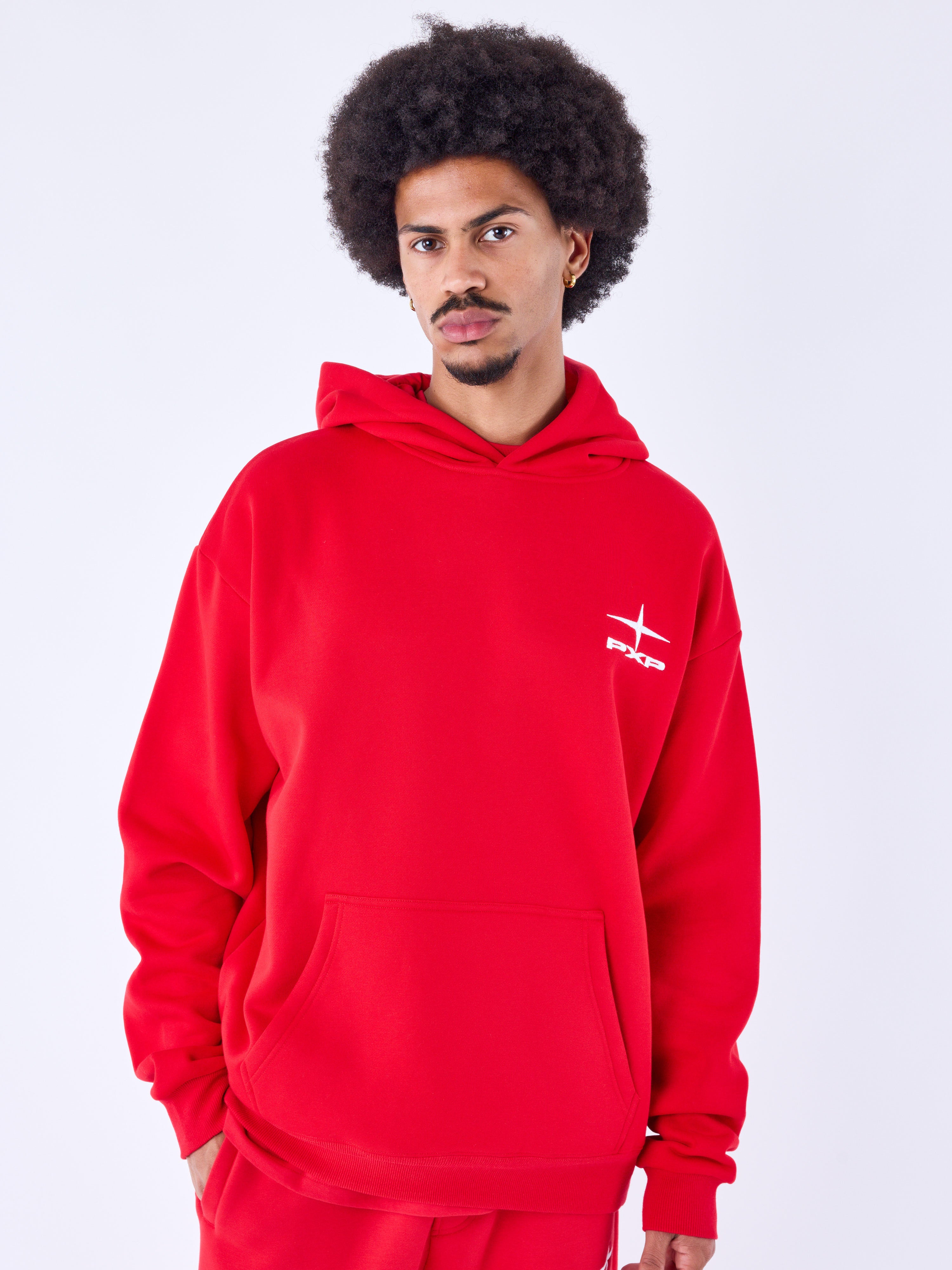 sweat-a-capuche-polaris-rouge