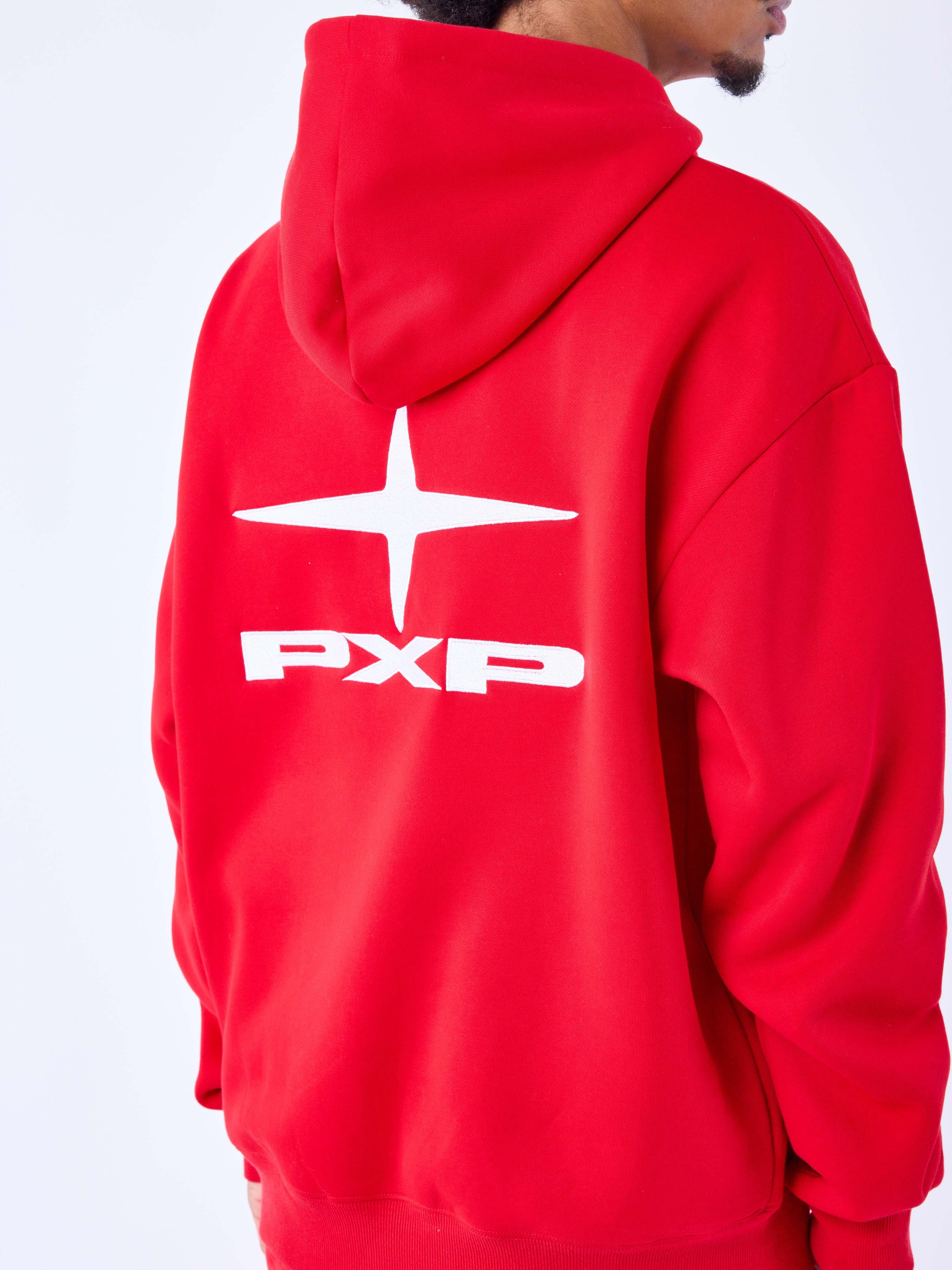 sweat-a-capuche-polaris-rouge