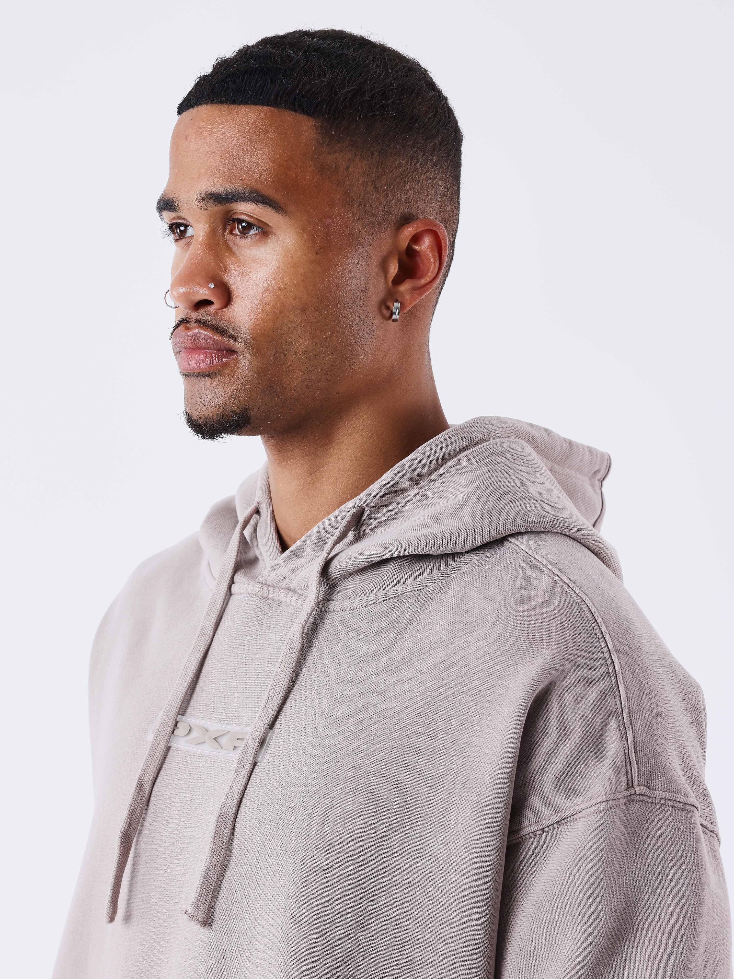 sweat-a-capuche-pxp-basique-intemporel-taupe