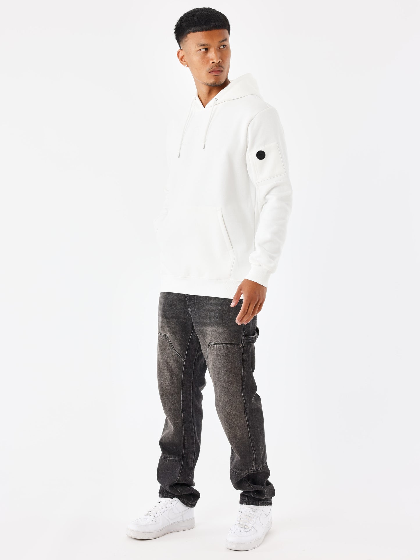 sweat-a-capuche-techwear-blanc-casse
