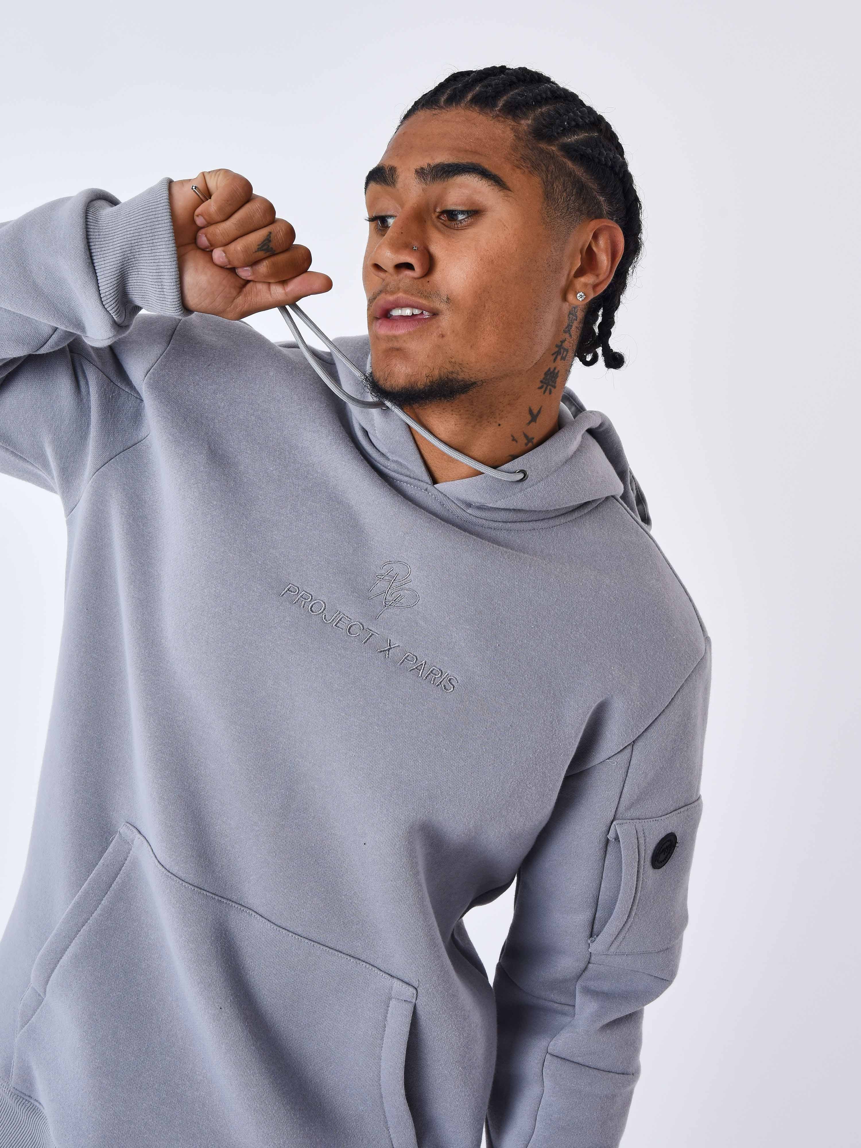 sweat-a-capuche-techwear-gris-clair