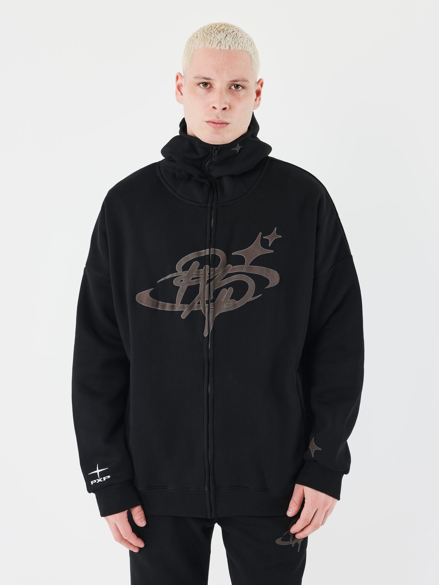 sweat-a-capuche-zippe-collaboration-kalash-noir