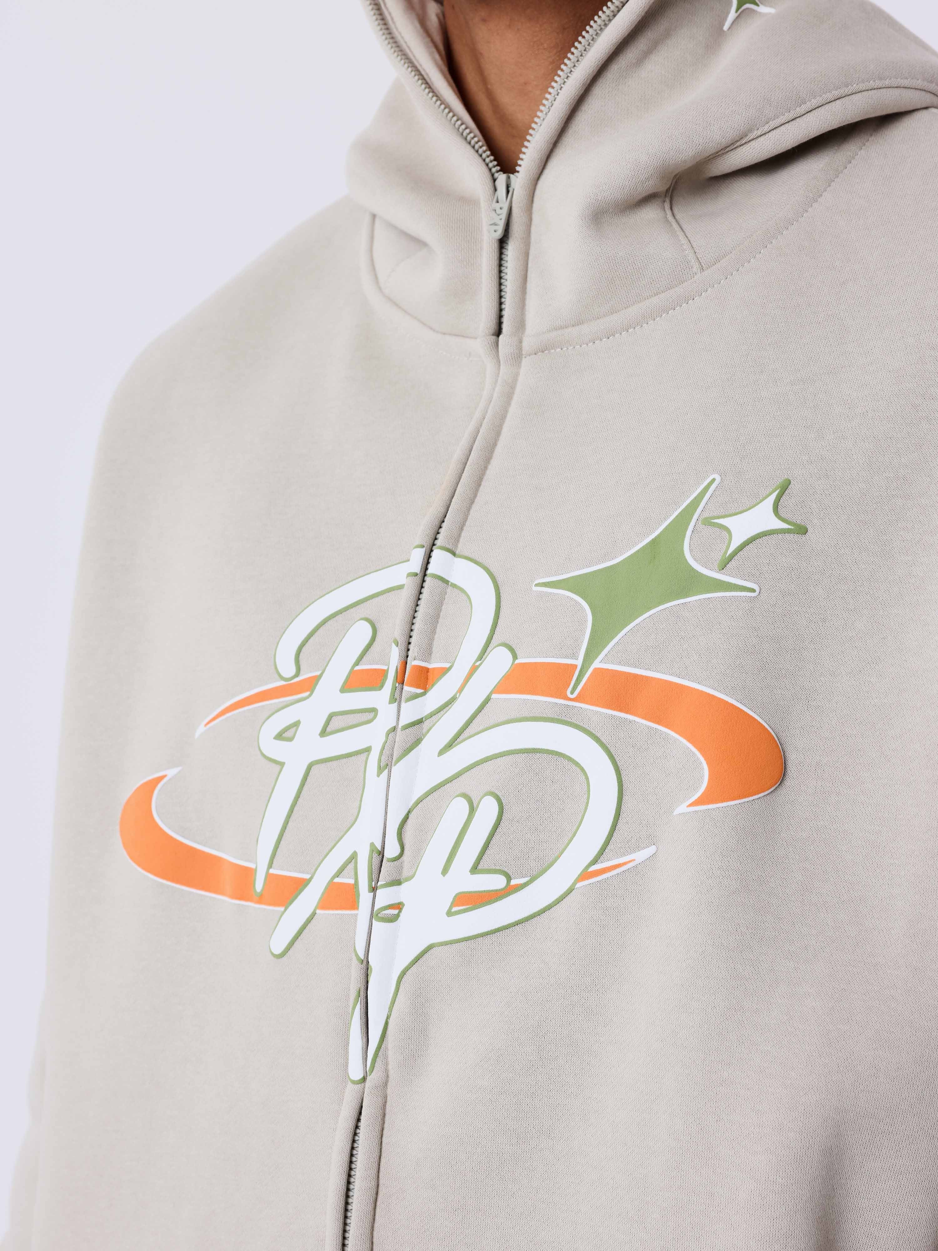 sweat-a-capuche-zippe-collaboration-kalash-gris-fume