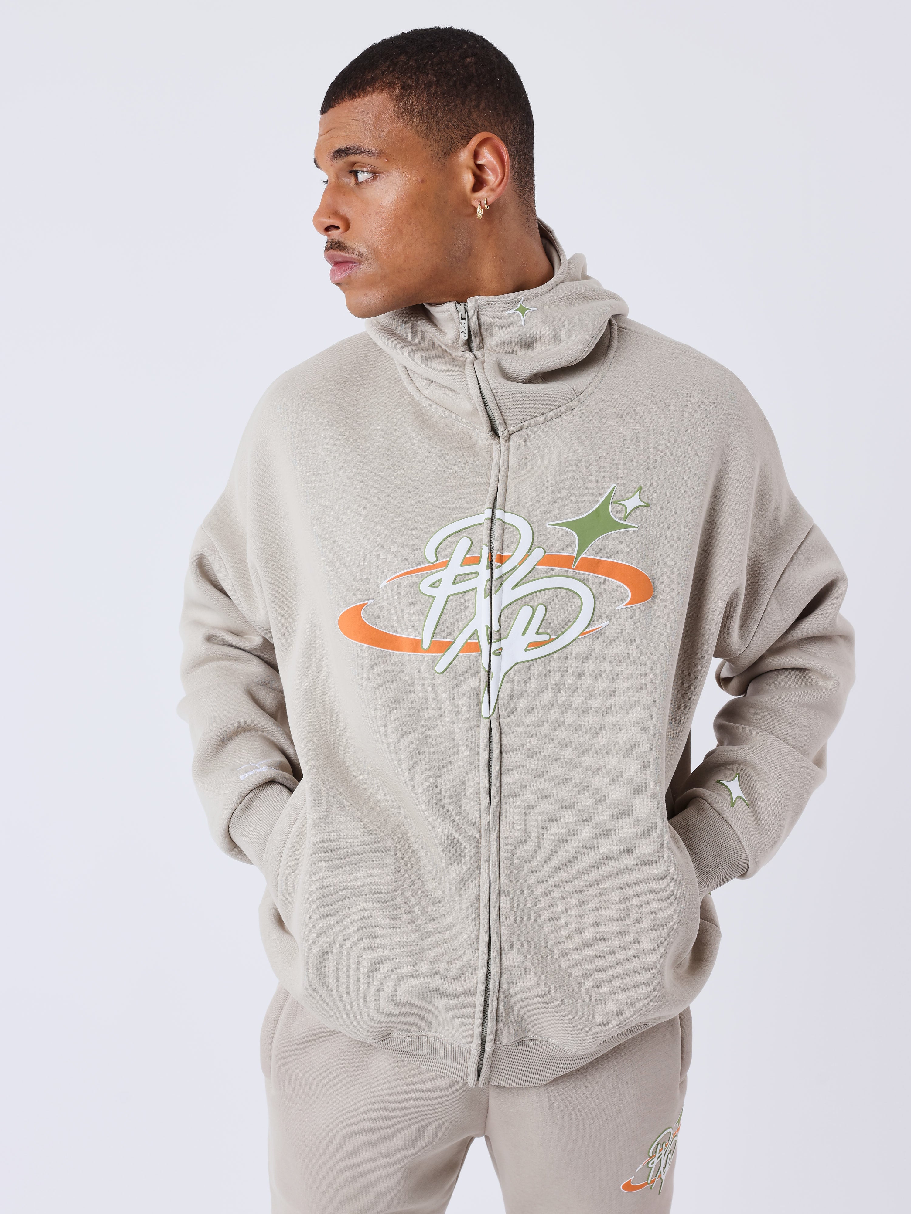 sweat-a-capuche-zippe-collaboration-kalash-gris-fume