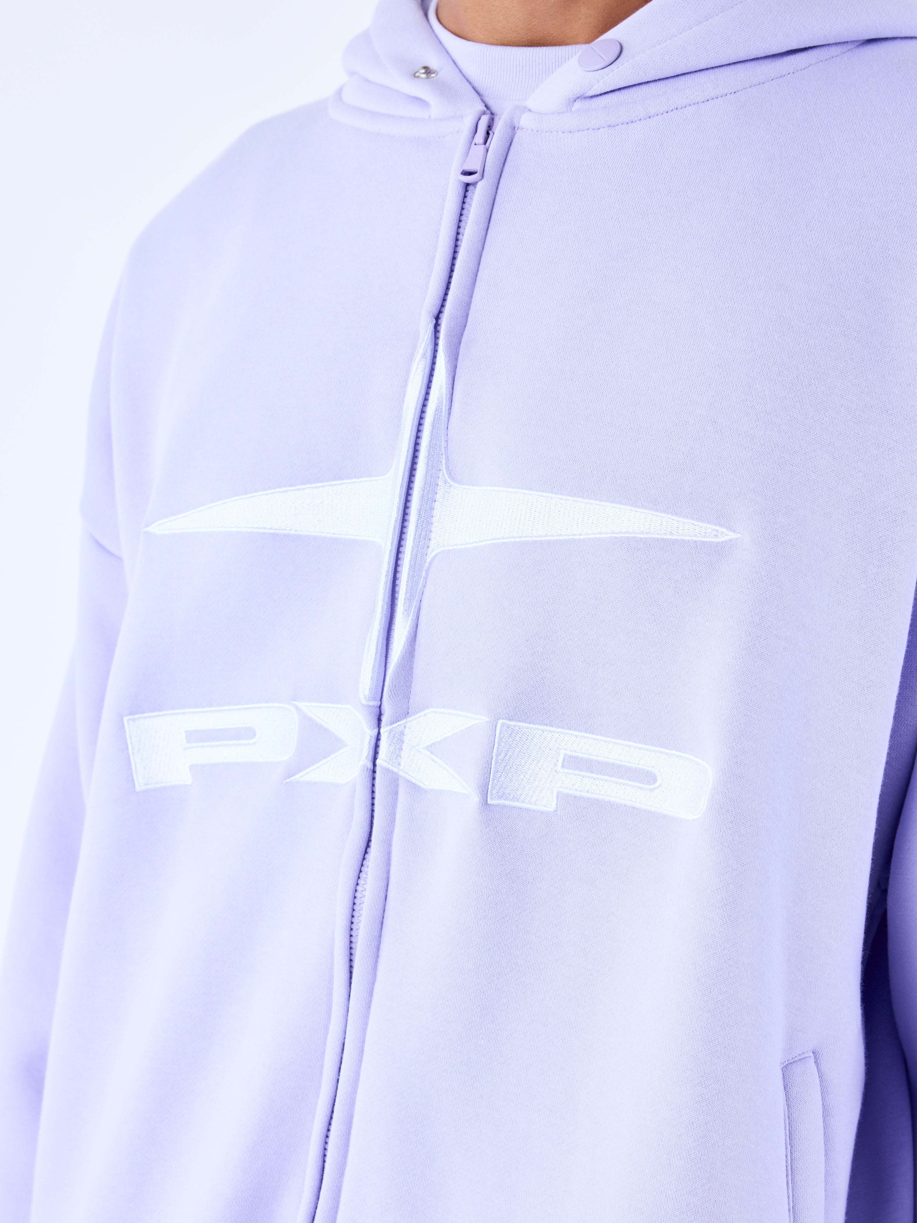 sweat-a-capuche-zippe-polaris-purple-heather