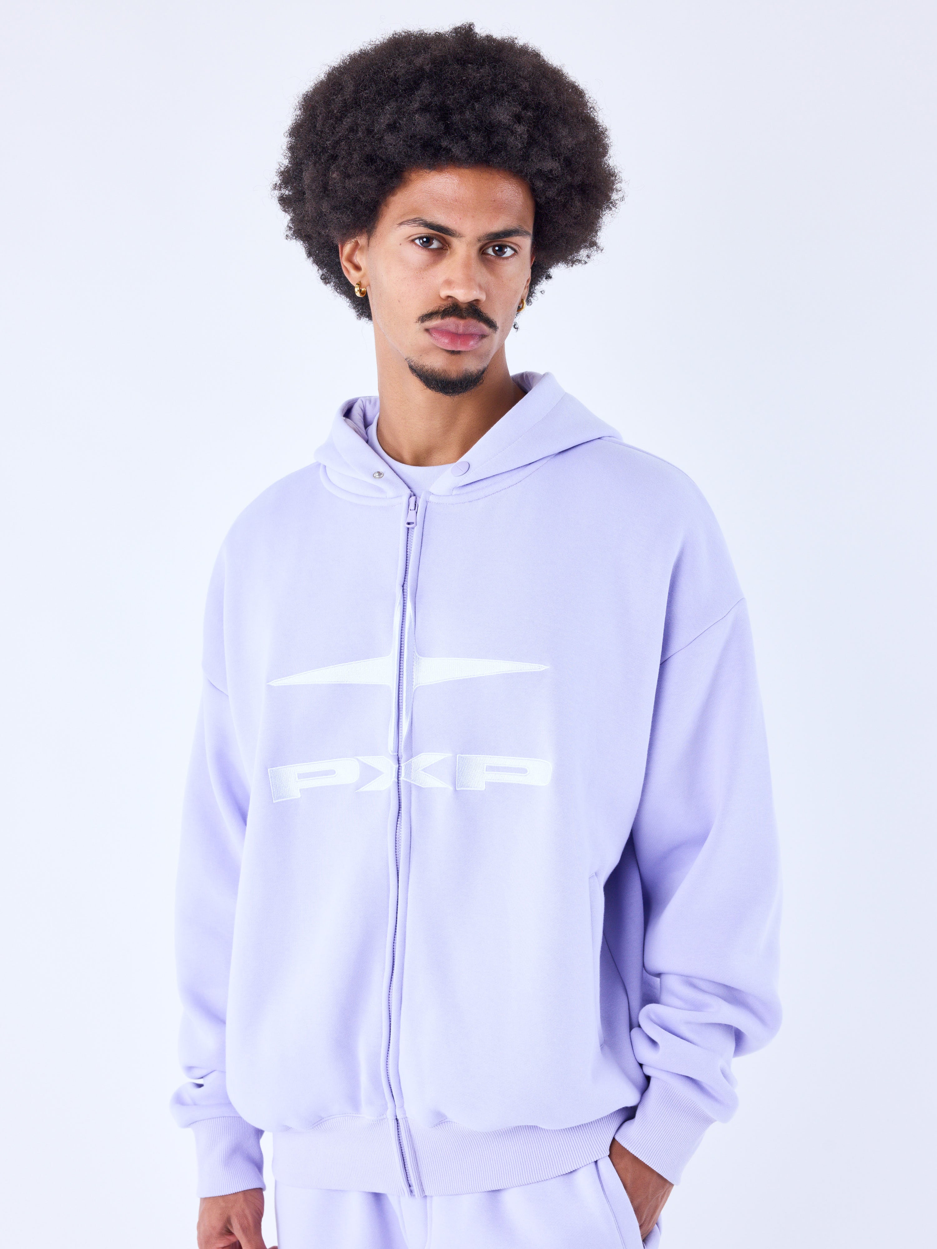 sweat-a-capuche-zippe-polaris-purple-heather