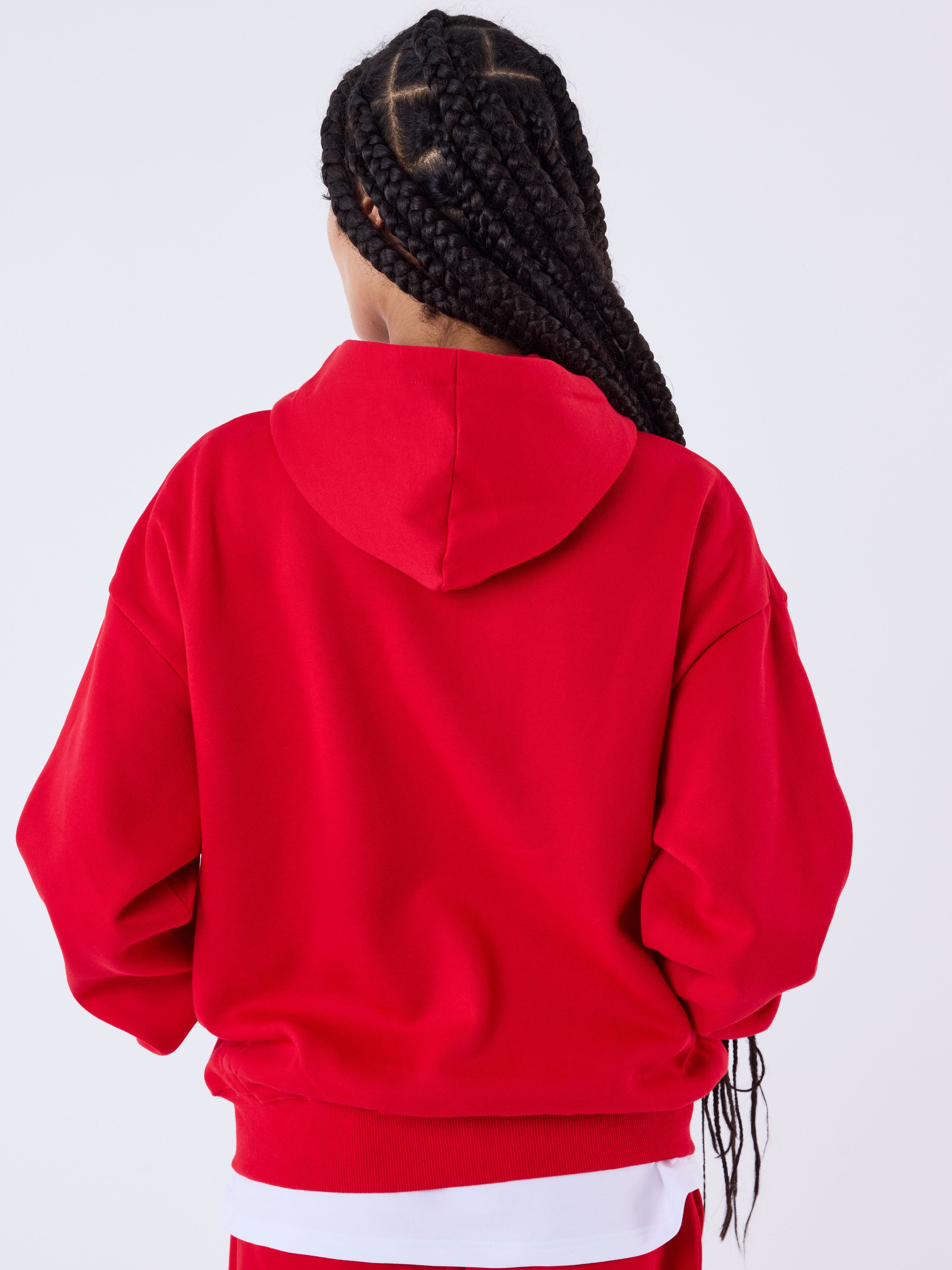sweat-a-capuche-zippe-polaris-rouge