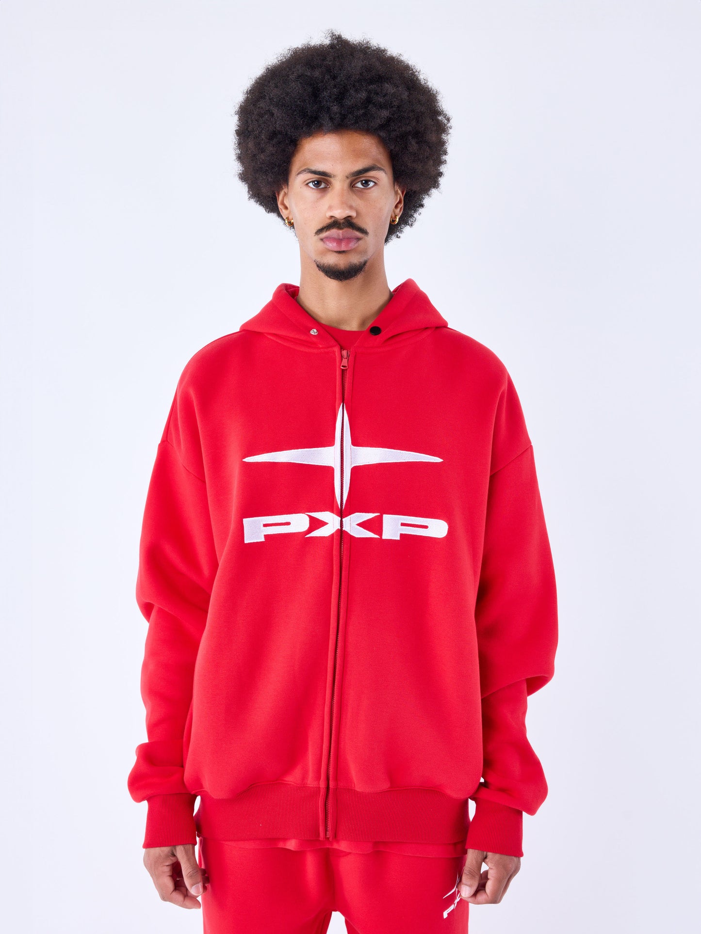 sweat-a-capuche-zippe-polaris-noir