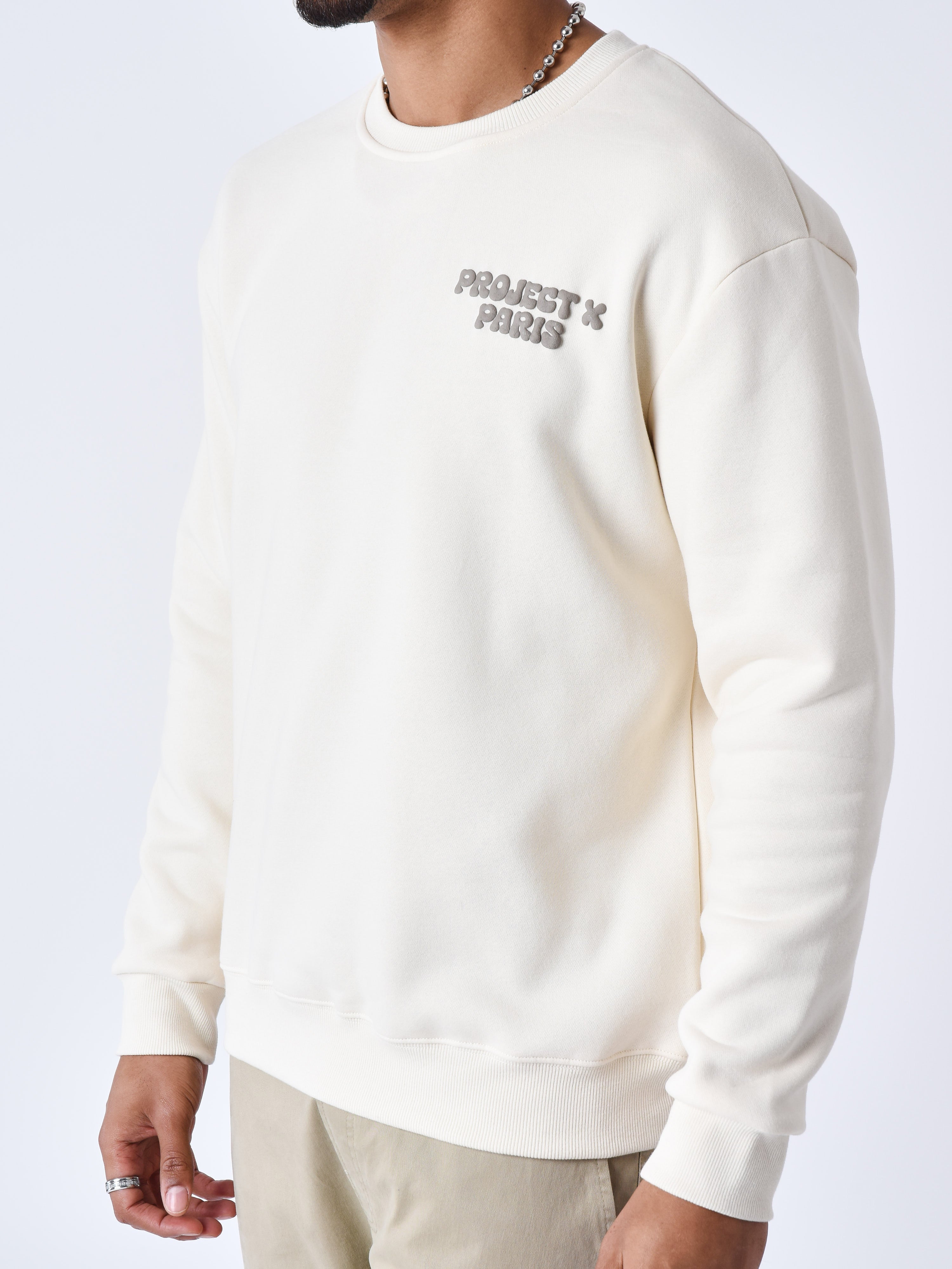 Sweatshirt met ronde hals en Canyon-motief-3