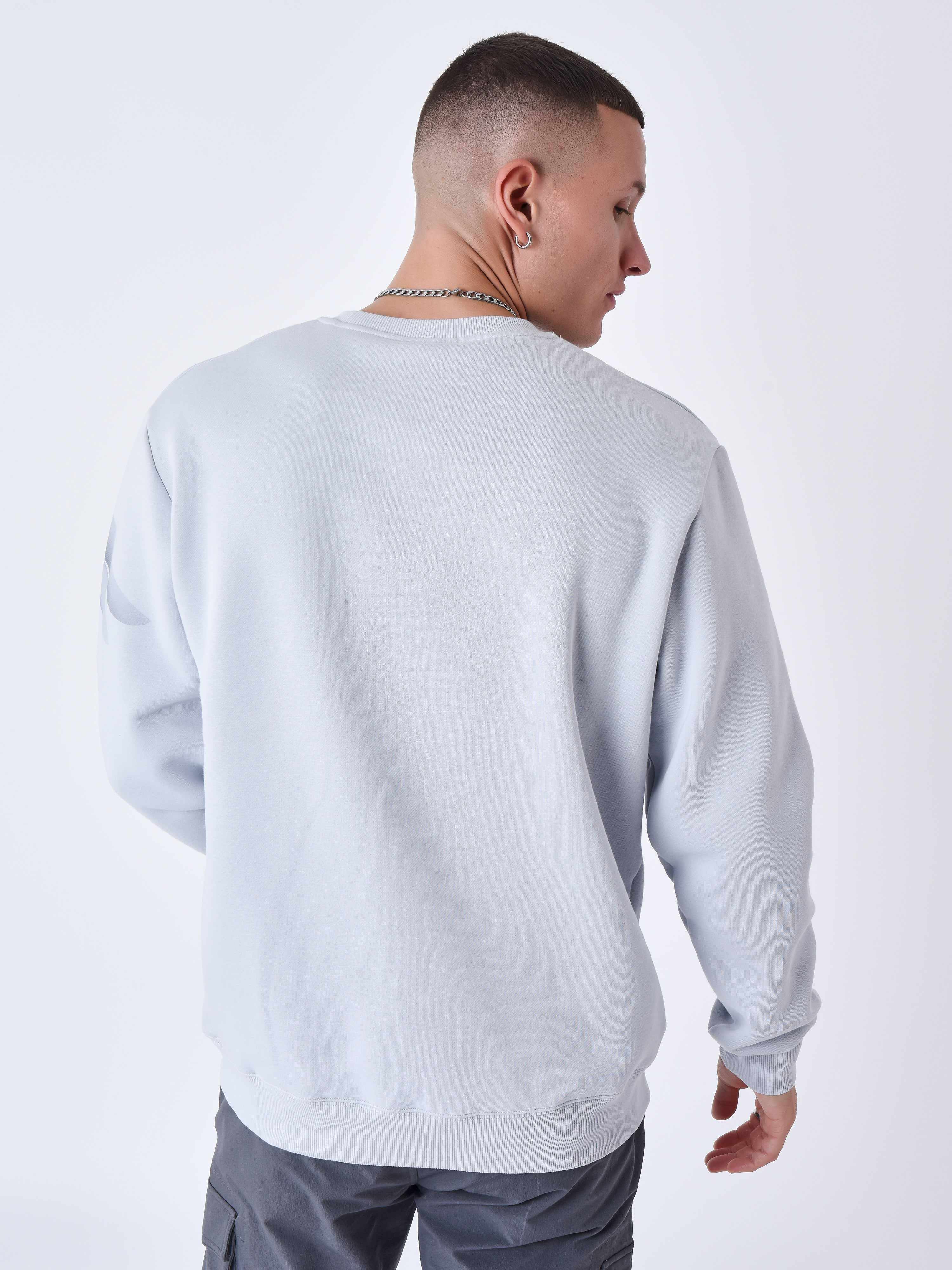 Sweatshirt met ronde hals en paardrijmotief-2