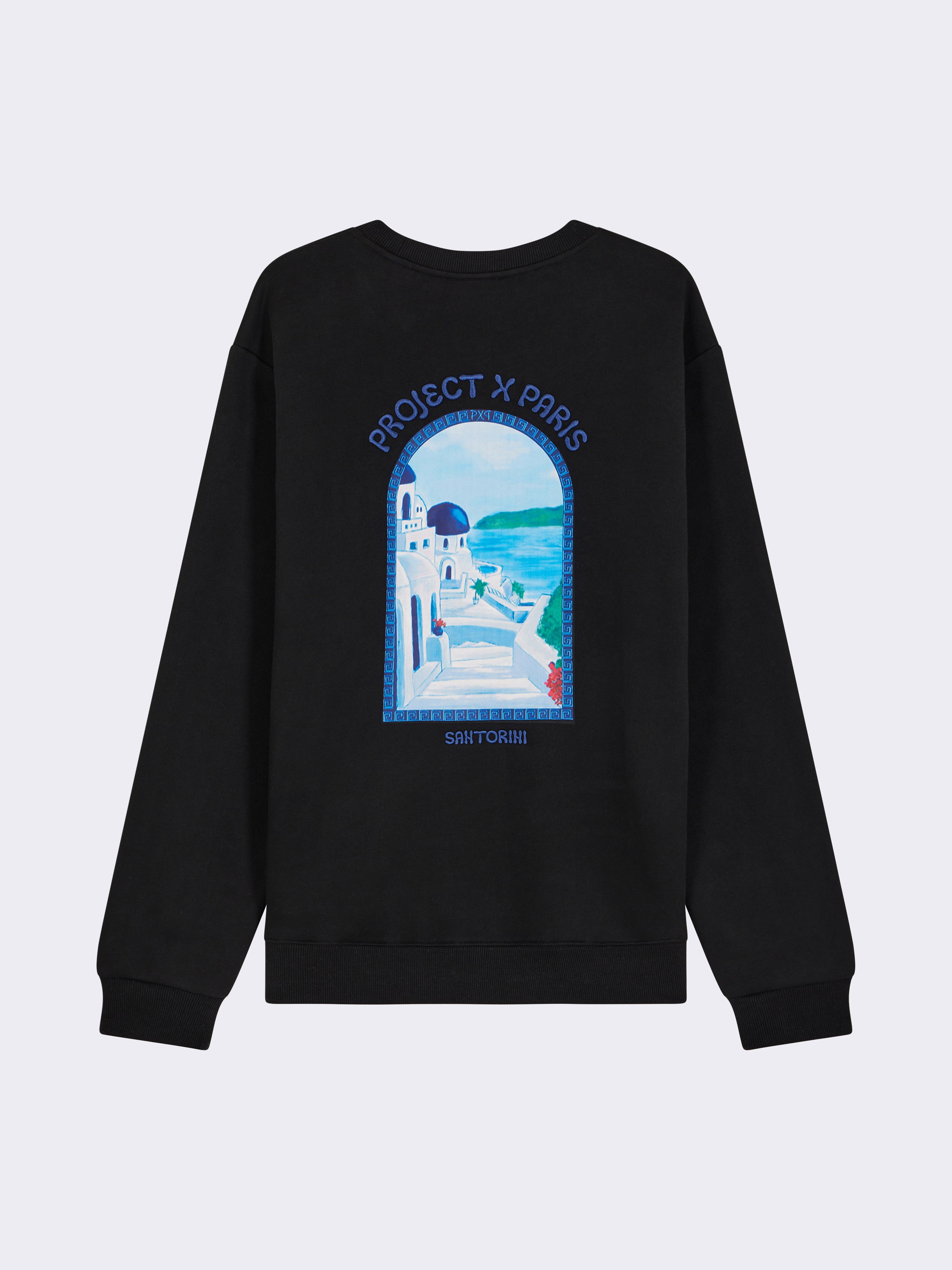 Sweatshirt med rund hals Santorini-7