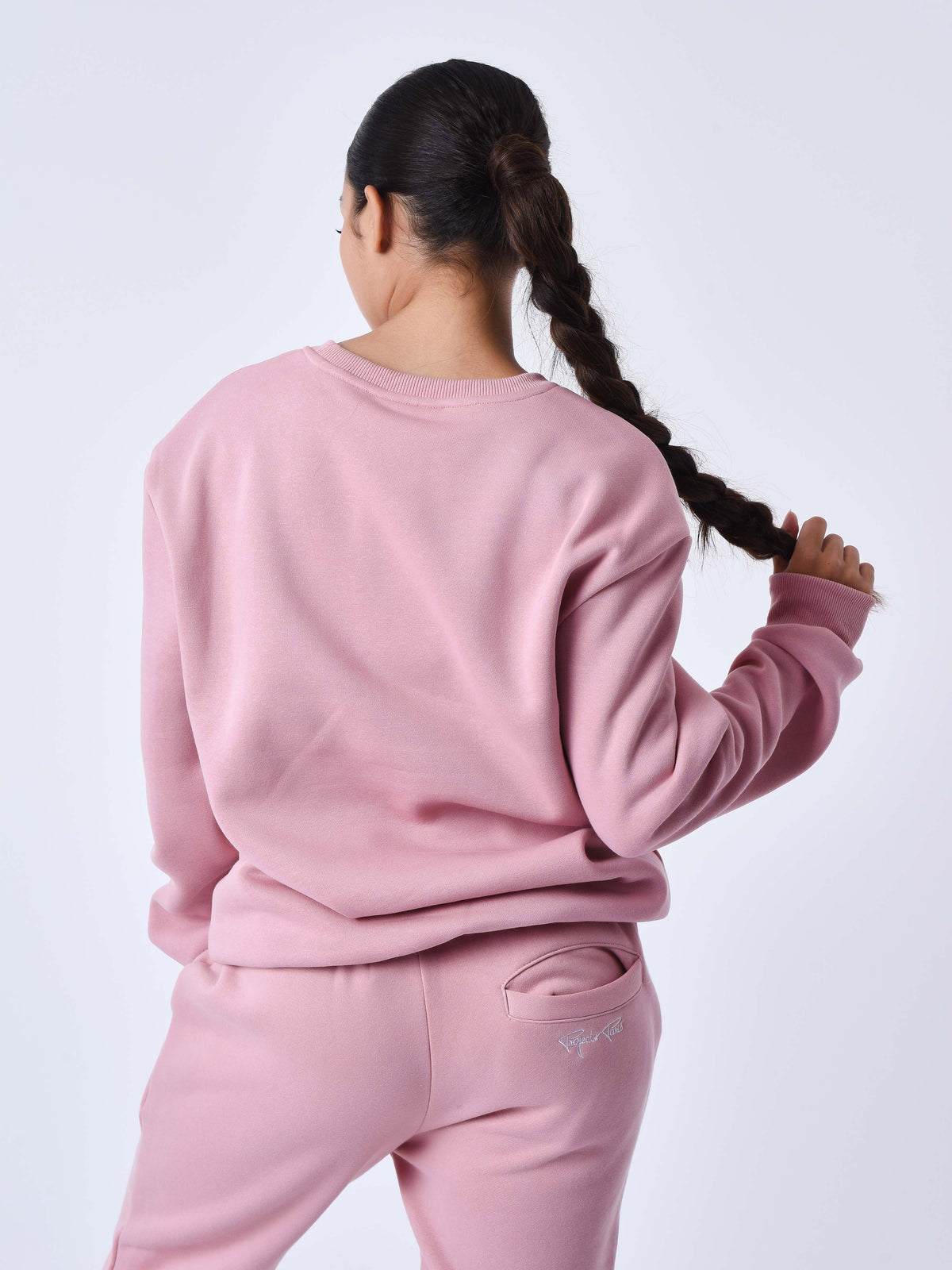sweat-logo-contraste-homme-1920009-rose-dragee