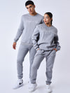 Sweatshirt cu guler rotund Signature