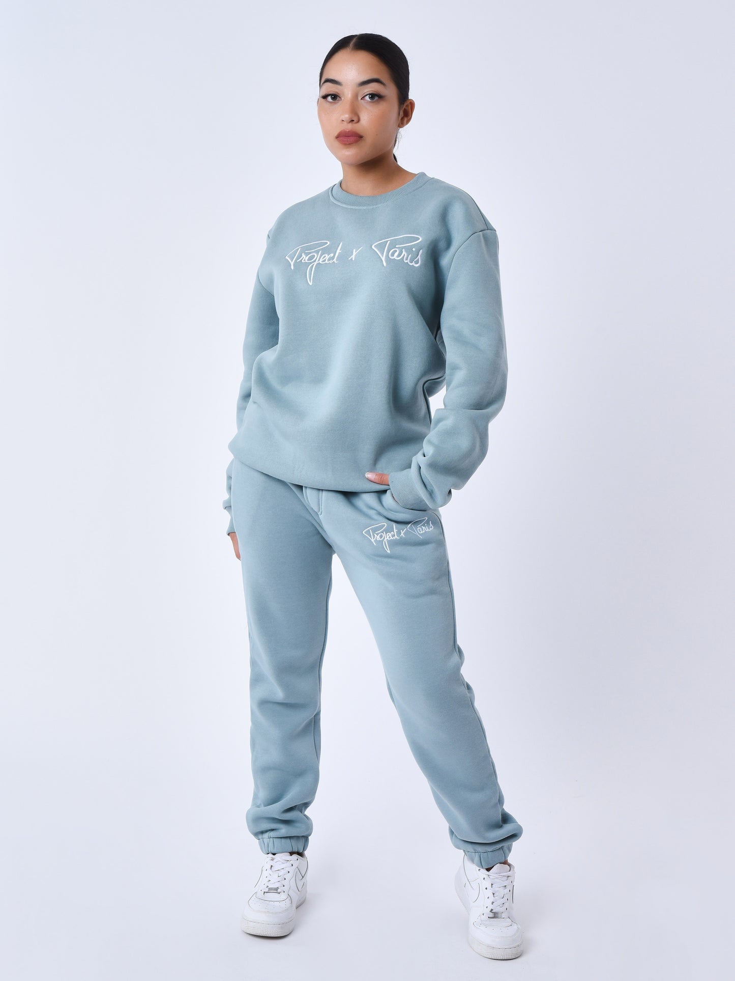 sweat-logo-contraste-homme-1920009-bleu-vert