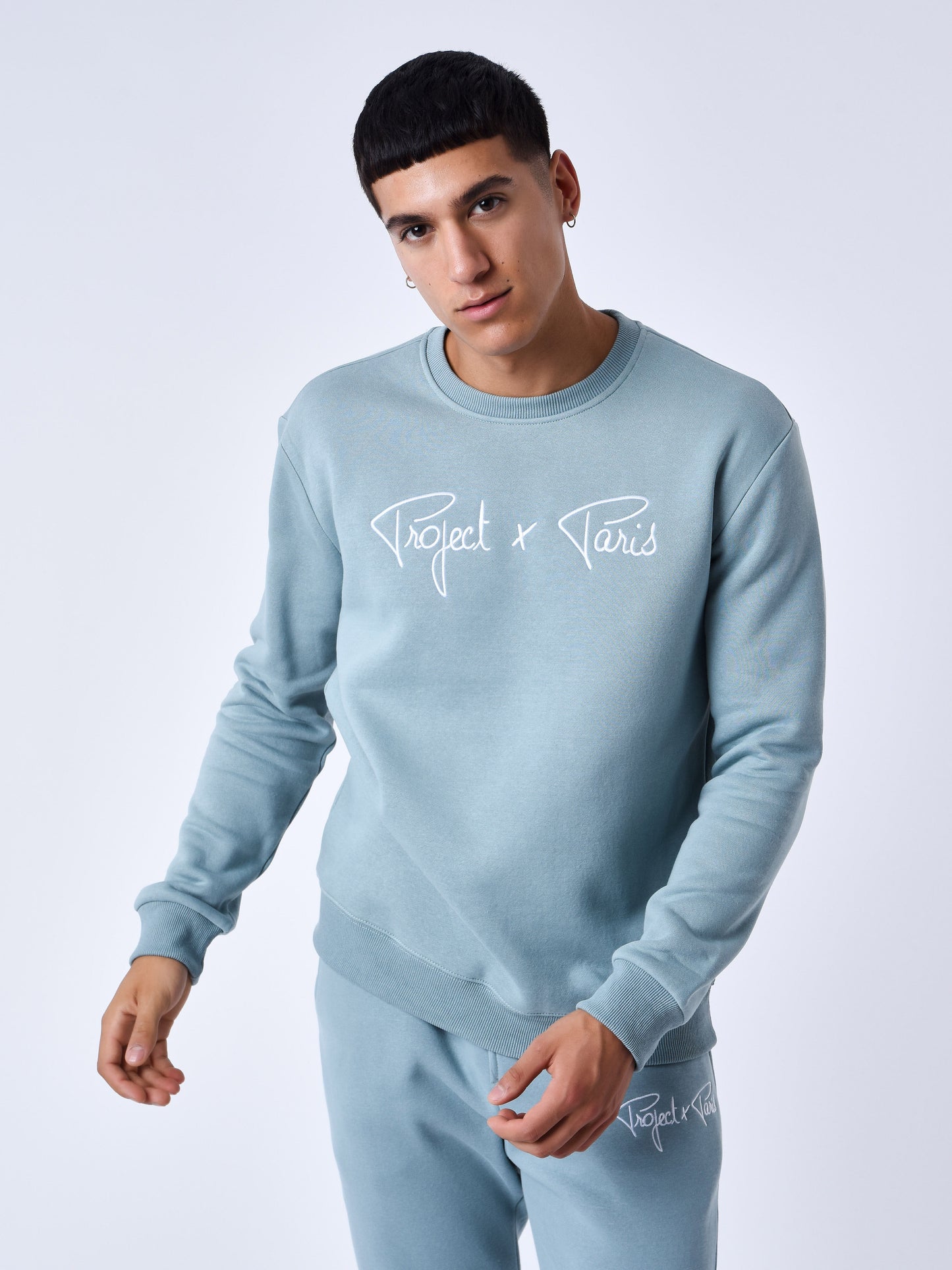 sweat-logo-contraste-homme-1920009-bleu-vert