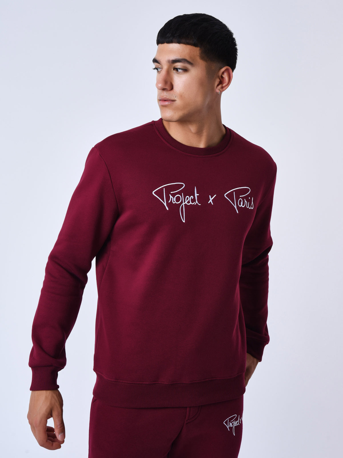 sweat-logo-contraste-homme-1920009-bordeaux