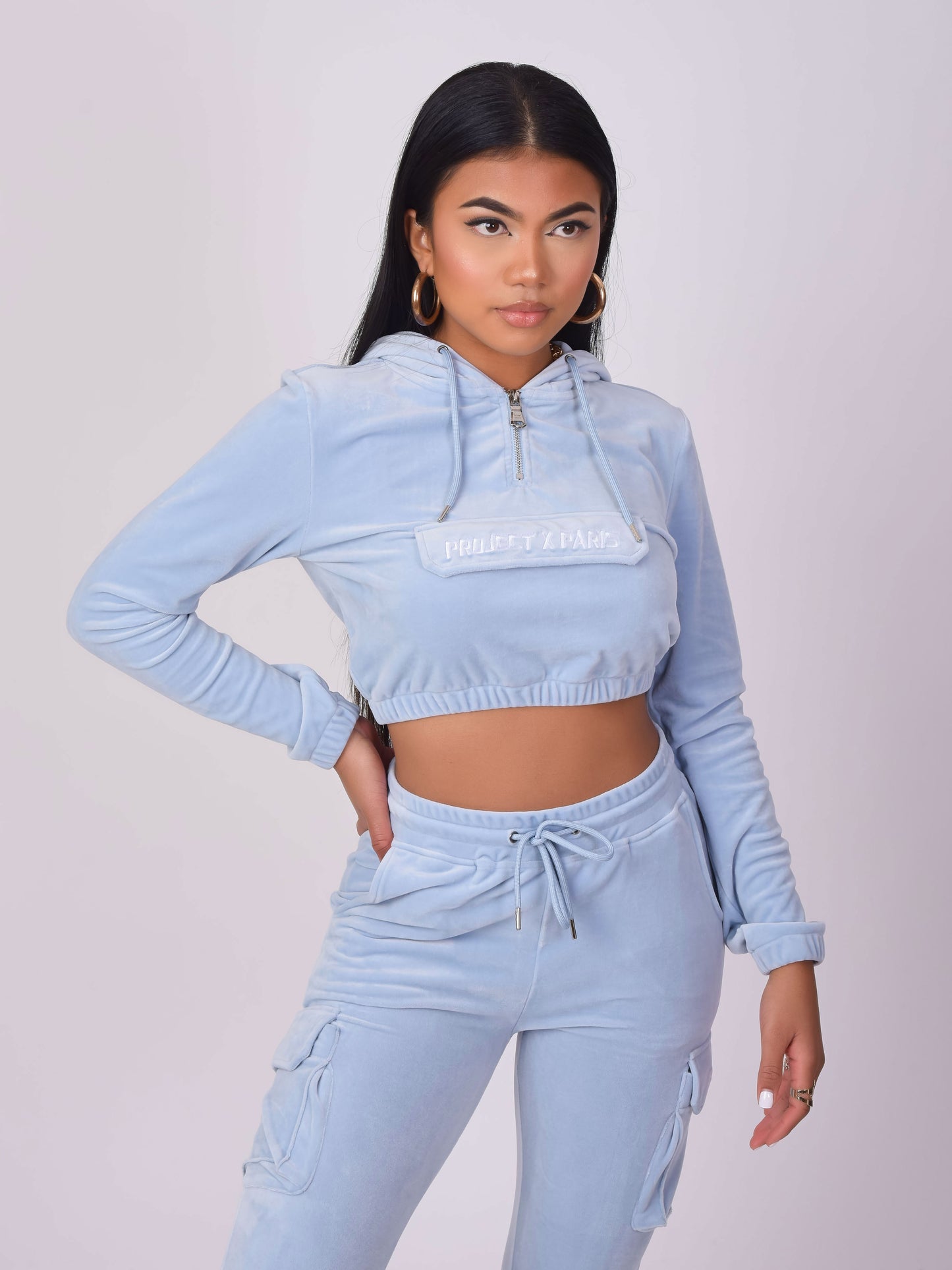 sweat-velours-court-a-capuche-femme-project-x-paris-f192045-bleu-ciel