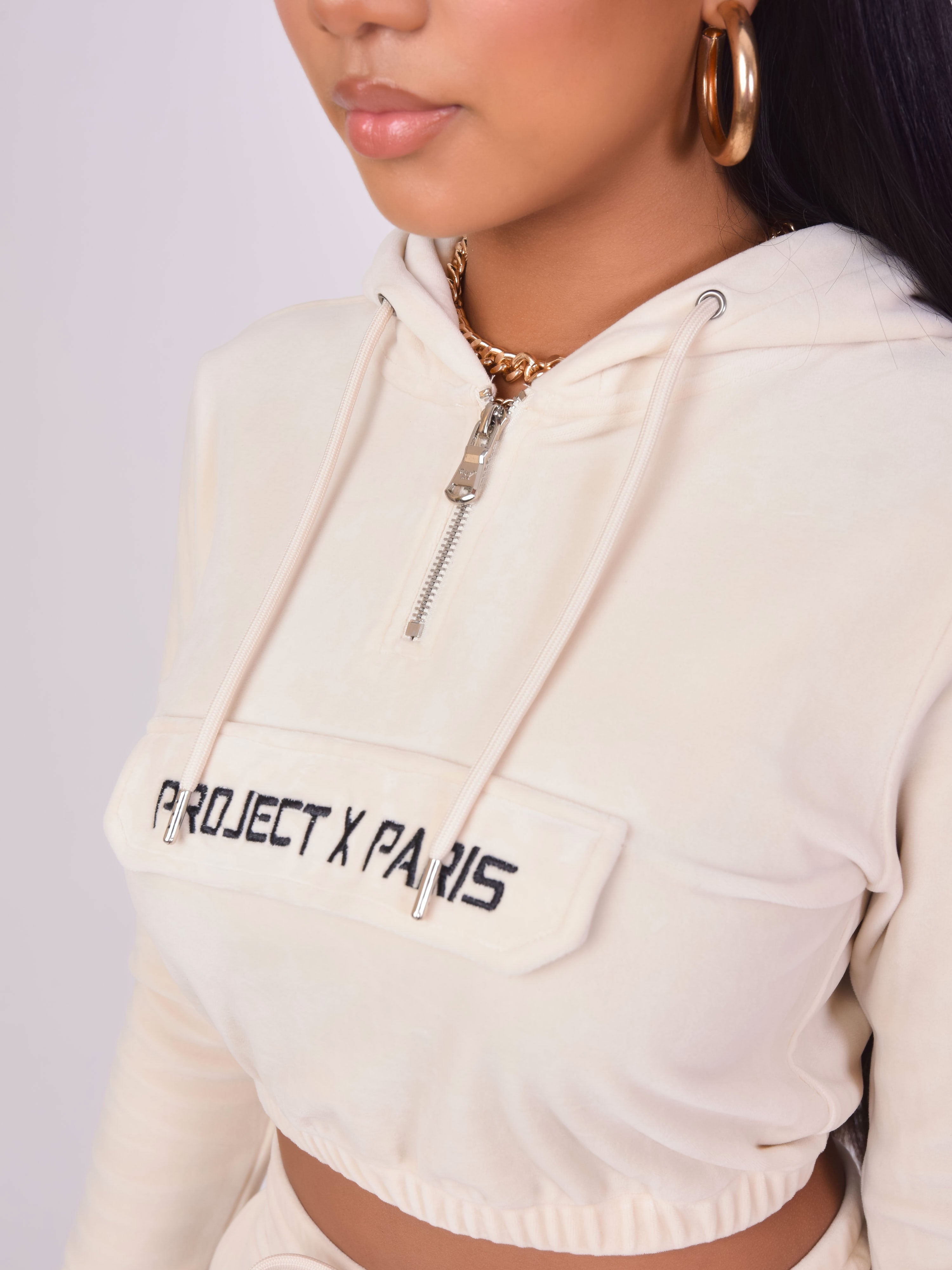 sweat-velours-court-a-capuche-femme-project-x-paris-f192045-ivoire