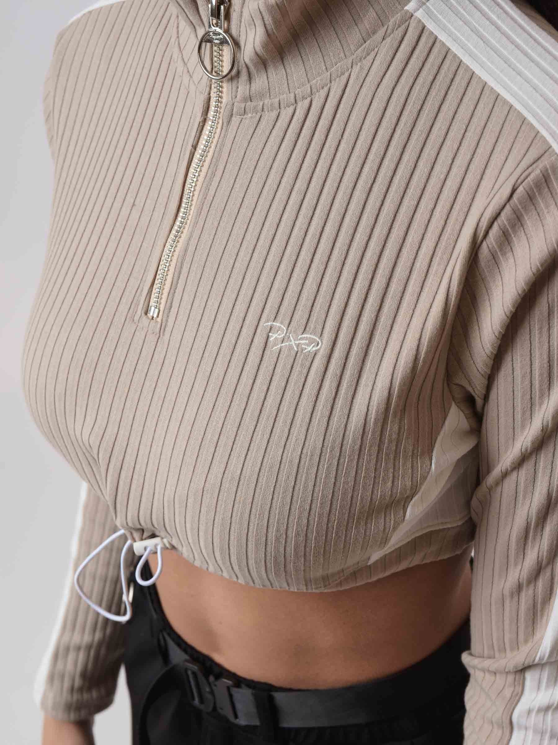 Moletom cropped elástico-5