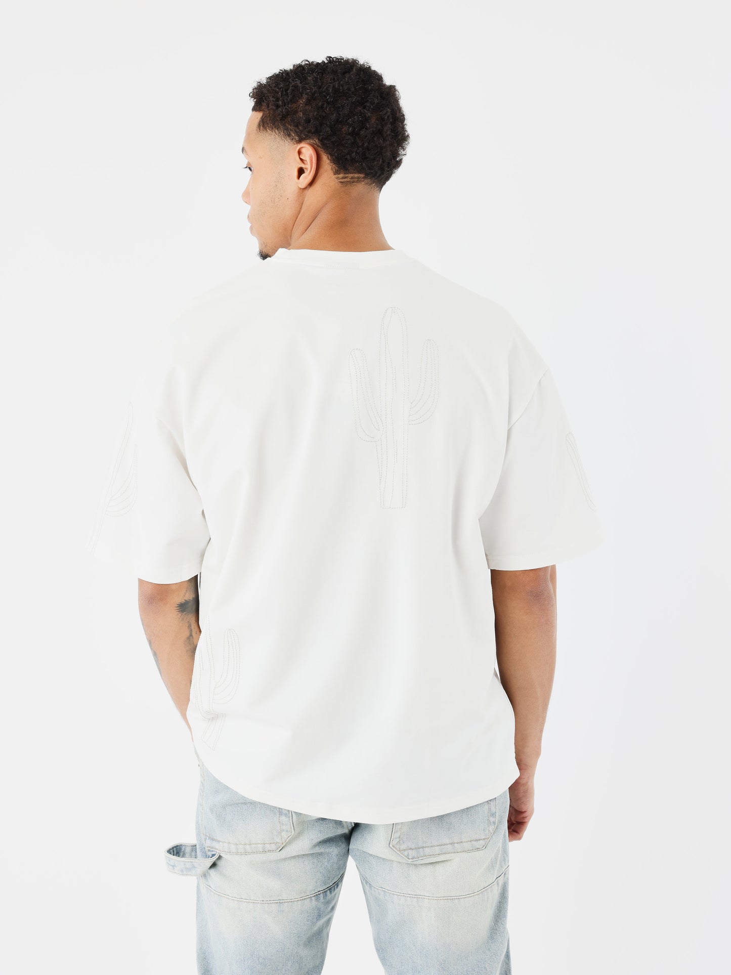 t-shirt-cactus-5296-blanc-casse