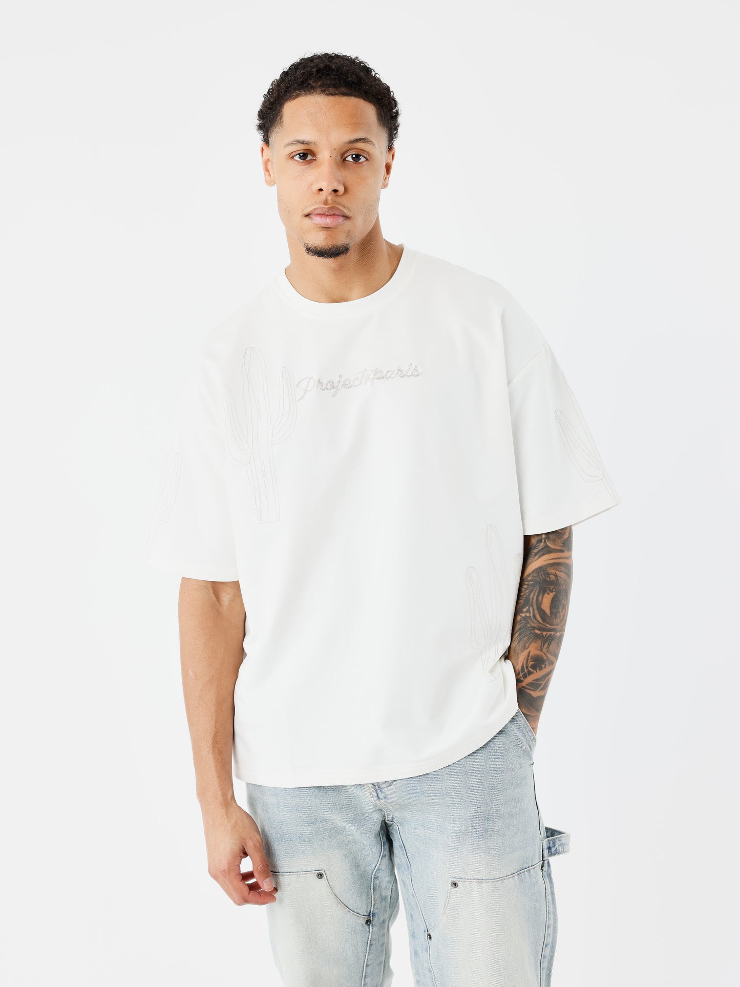 t-shirt-cactus-5296-blanc-casse