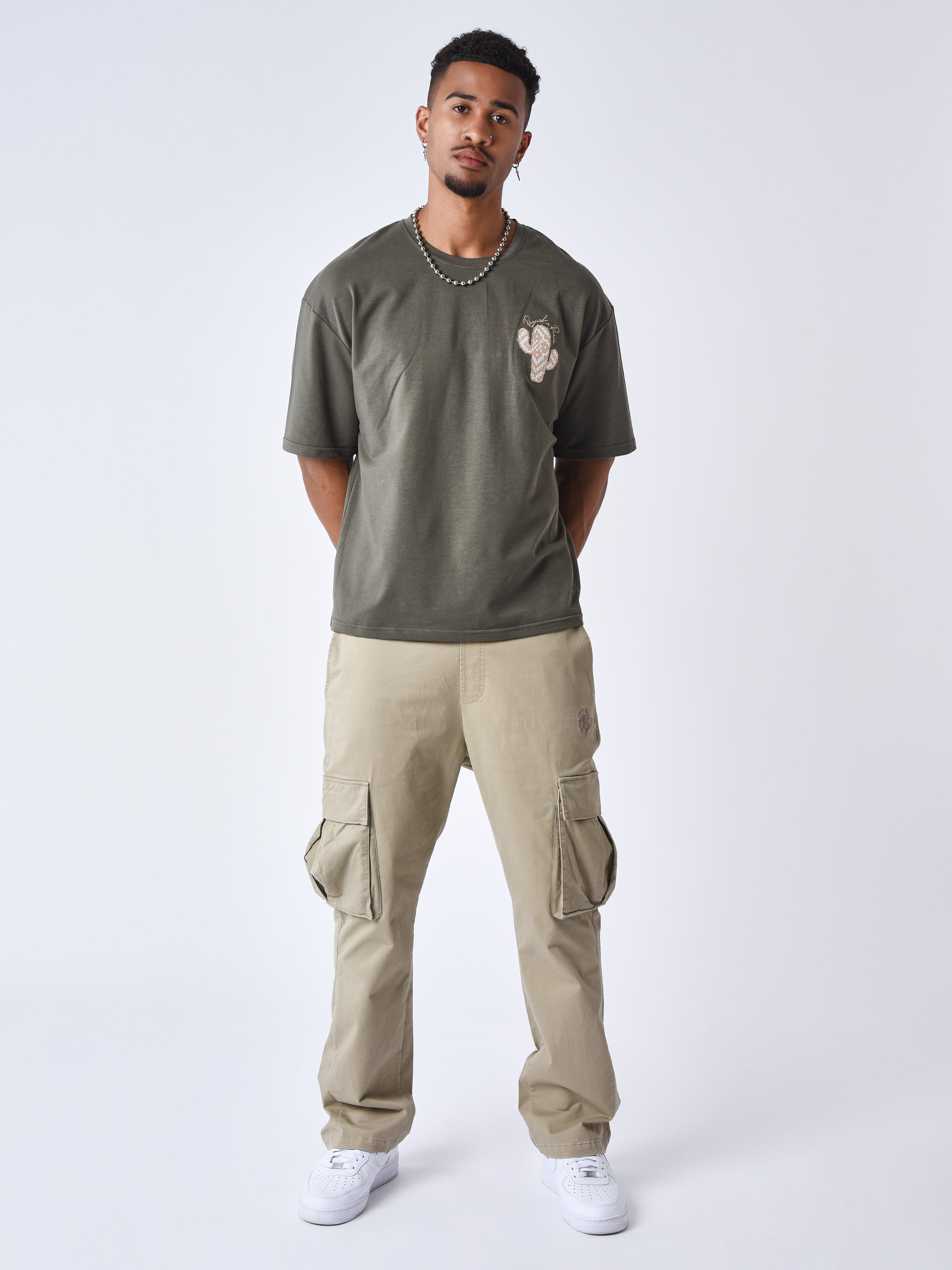 t-shirt-cactus-olive-fonce