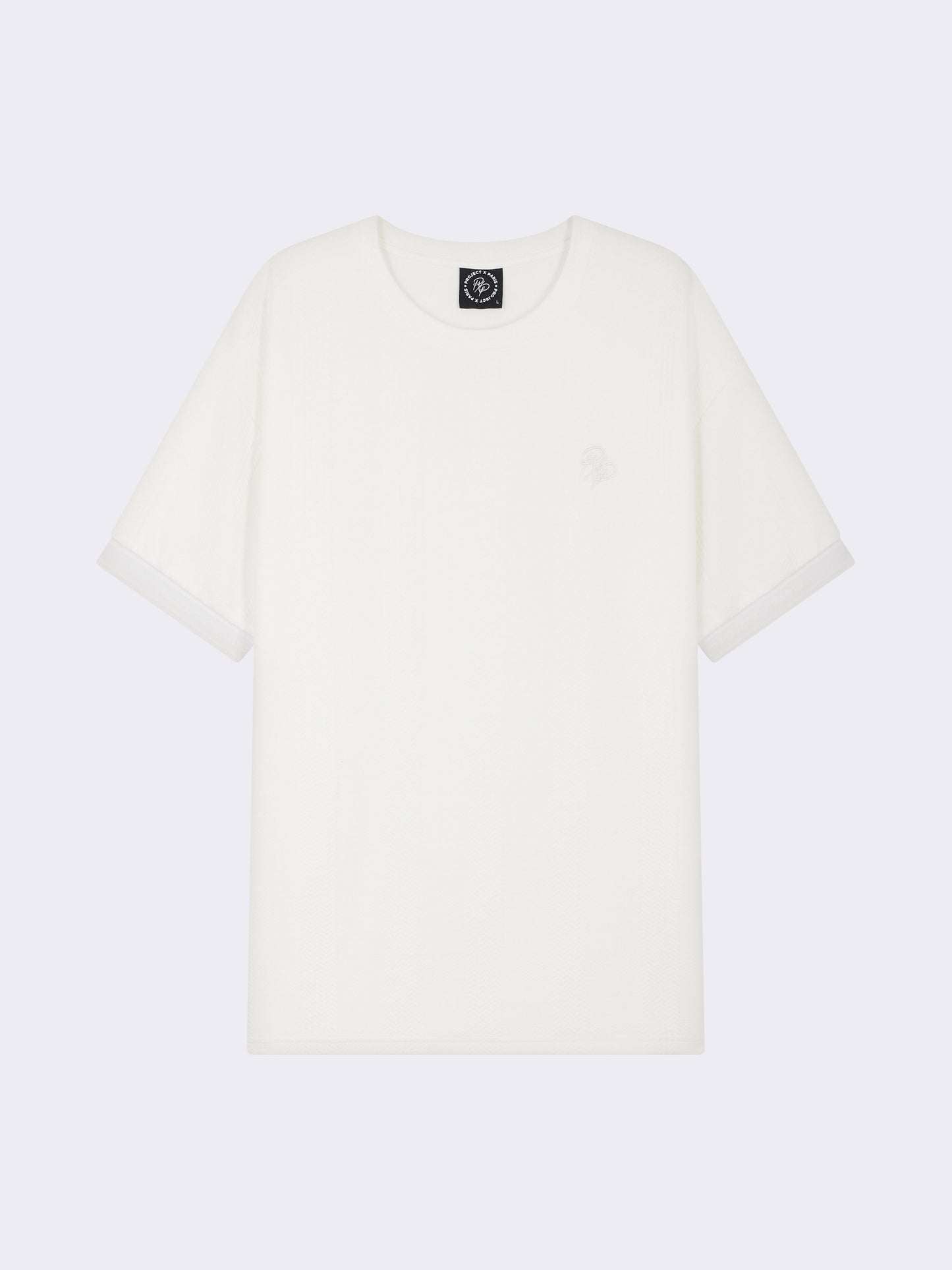 t-shirt-col-montant-maille-blanc-casse