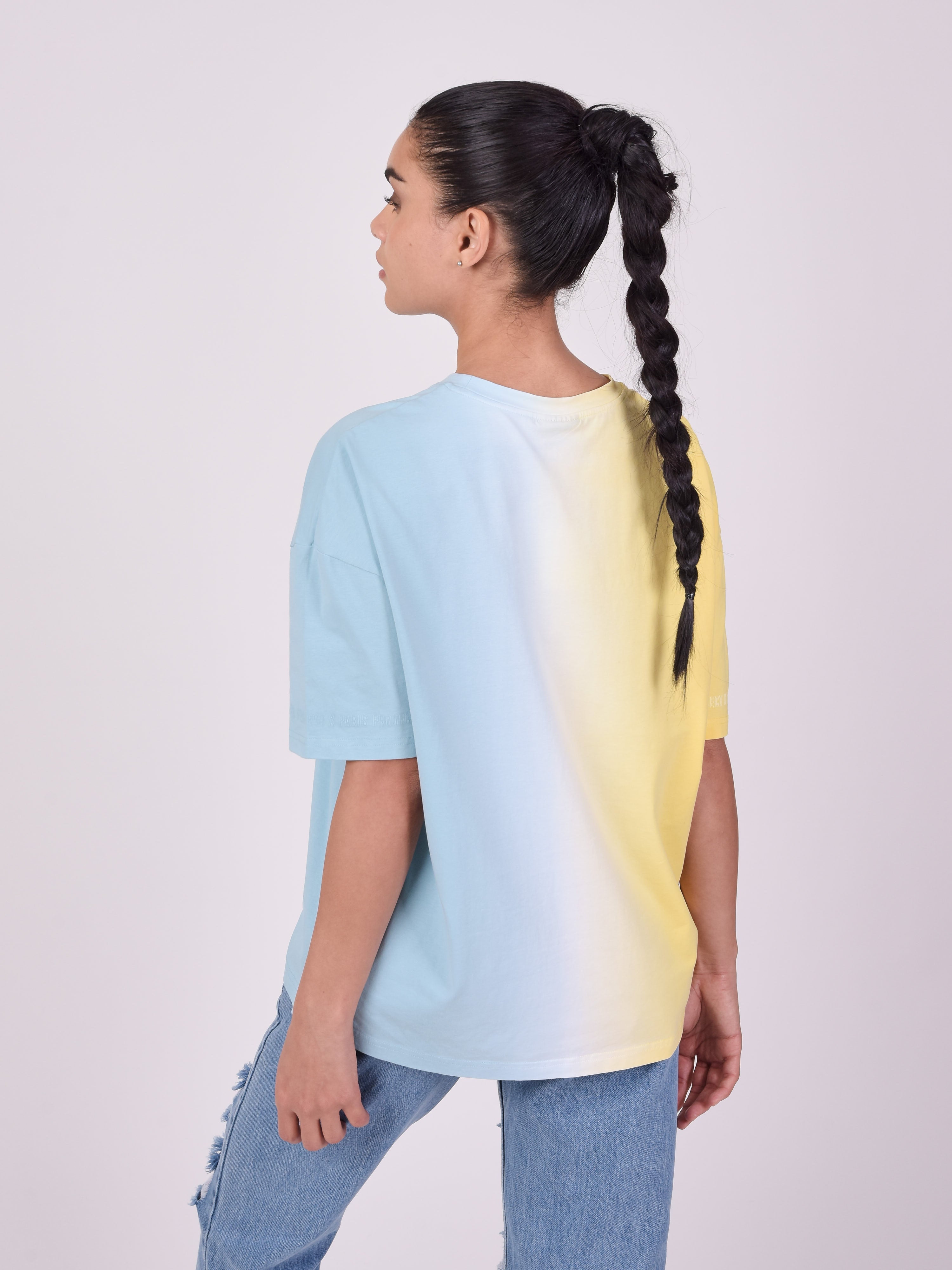 T-shirt gradientowy-2
