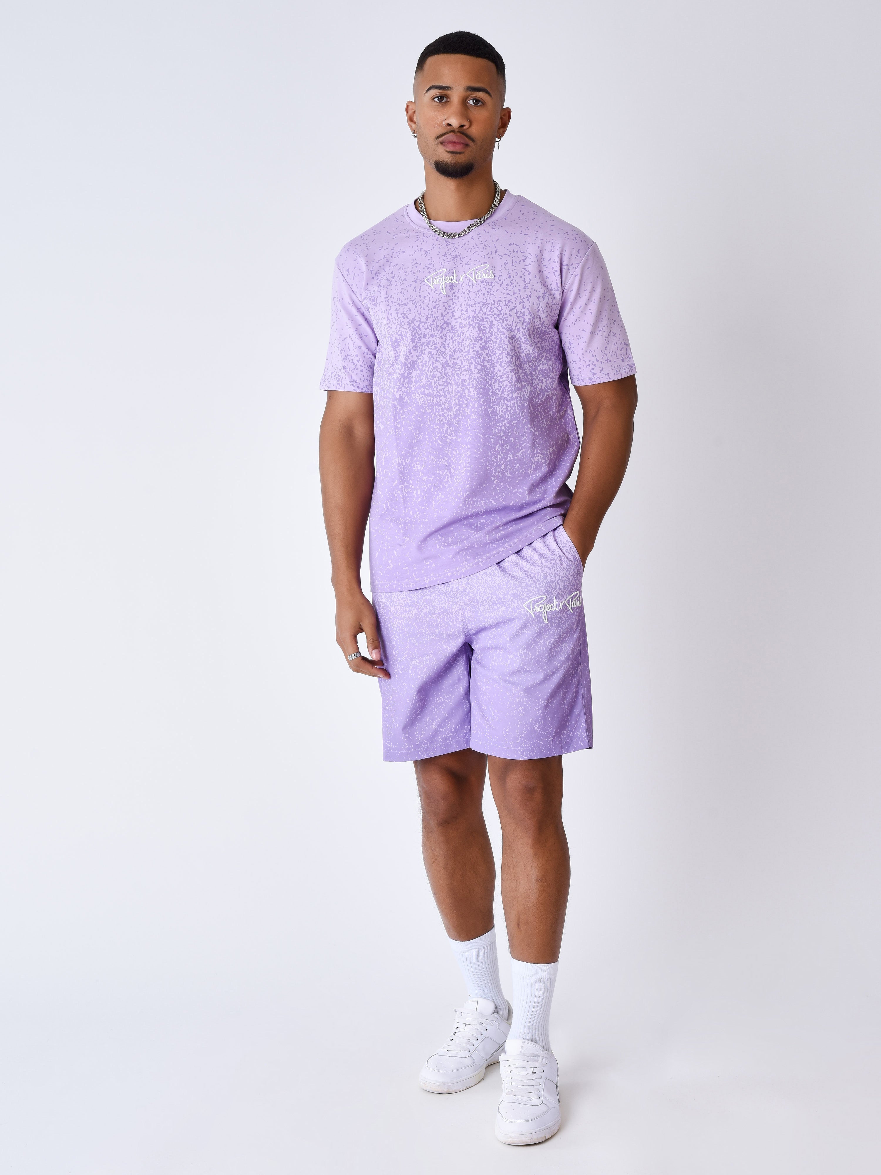 T-shirt con stampa Spray-3