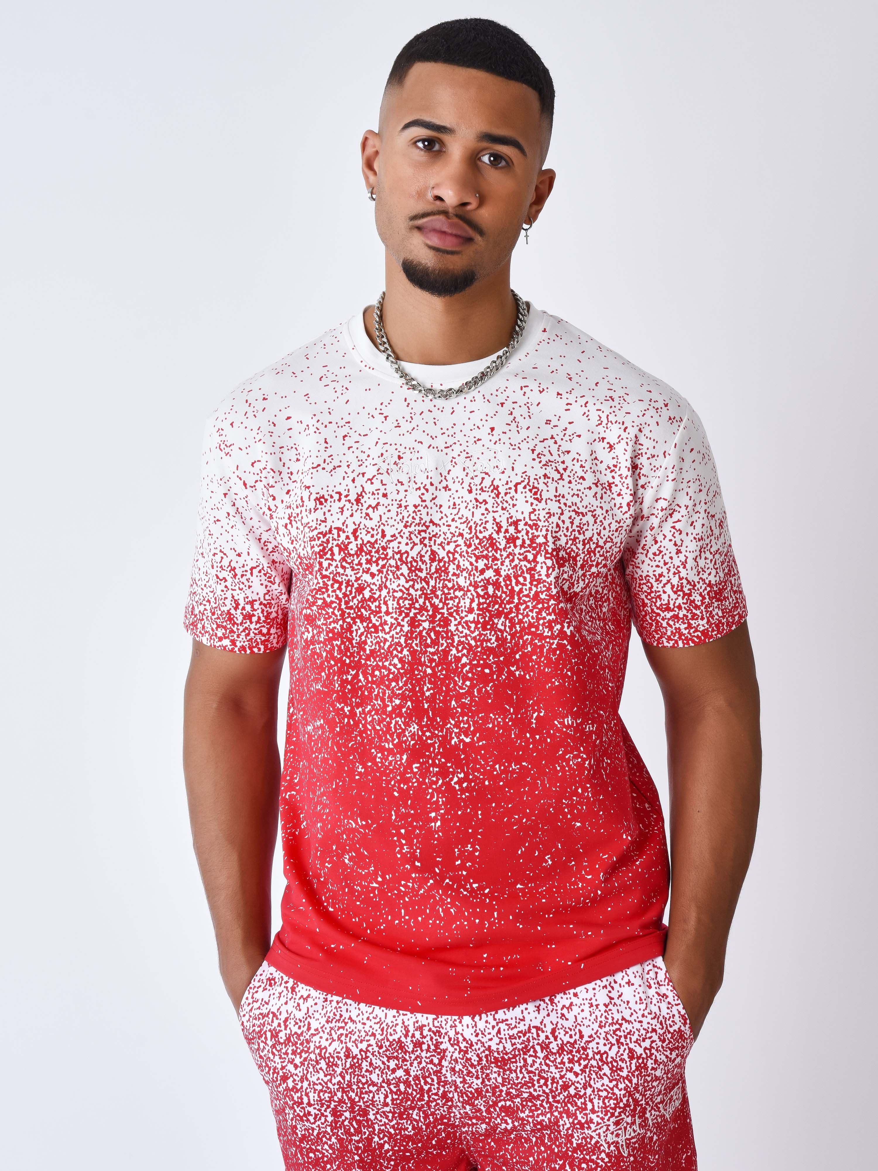 t-shirt-imprime-spray-rouge