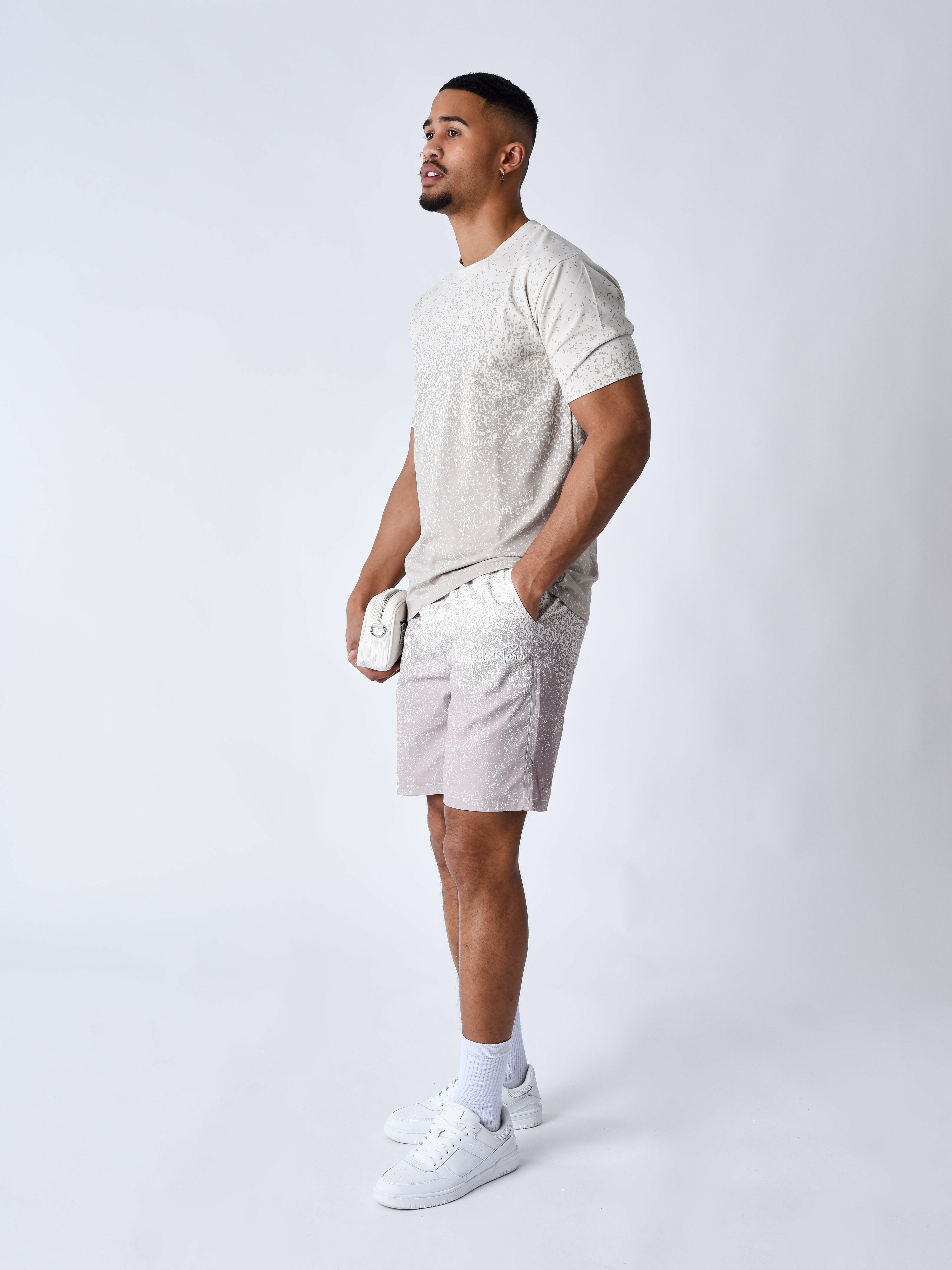 Spray print T-shirt-3