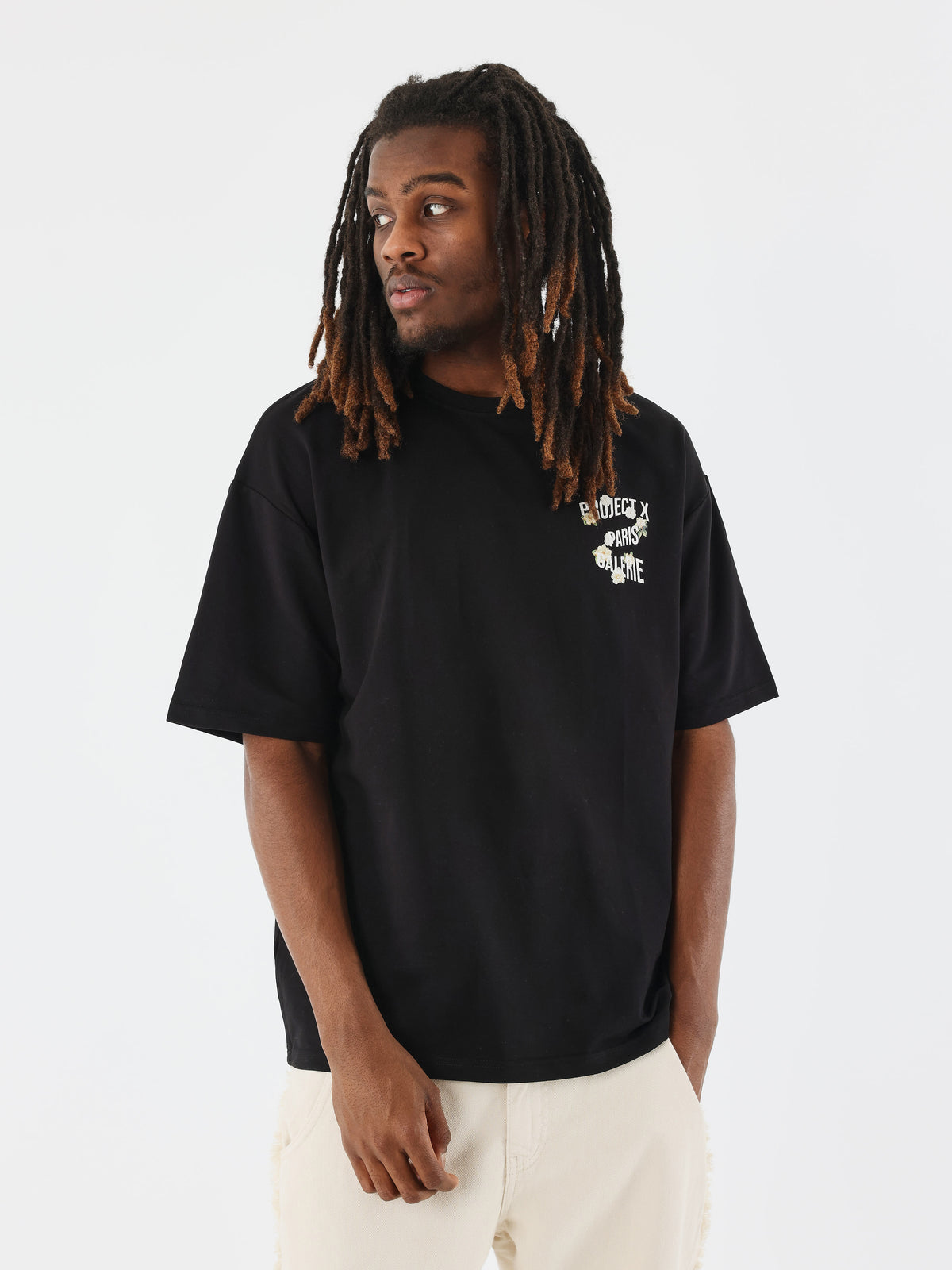 t-shirt-large-floral-noir