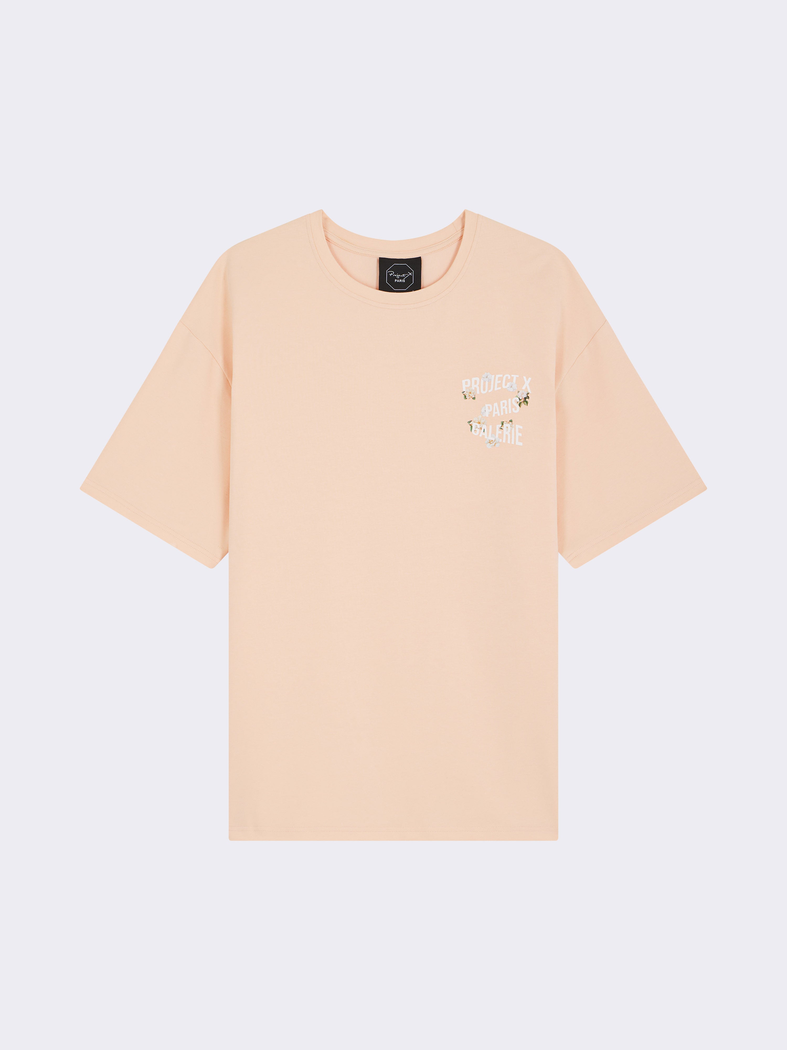 Tricou larg Floral-6