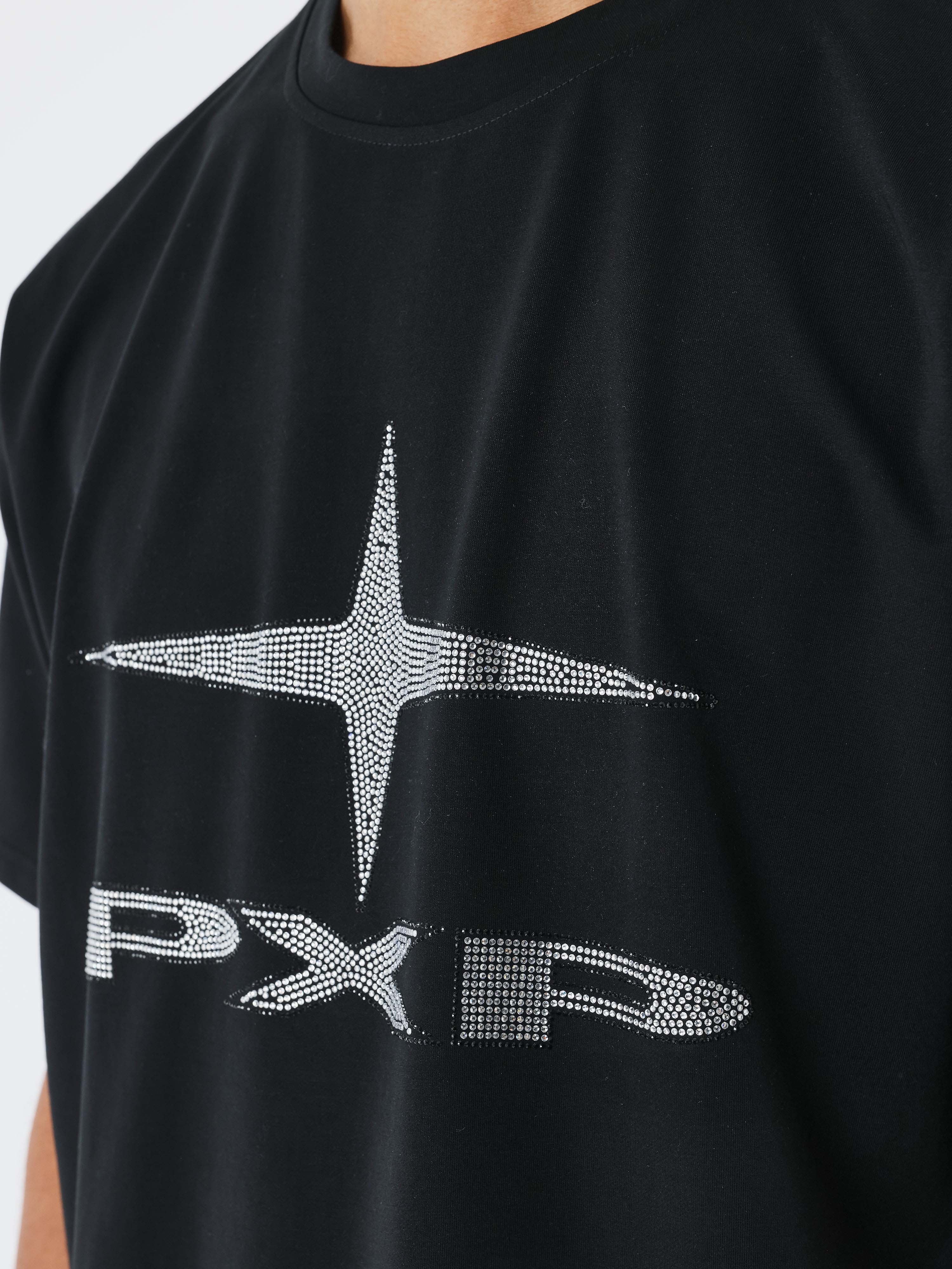 t-shirt-pxp-polaris-diamant-noir