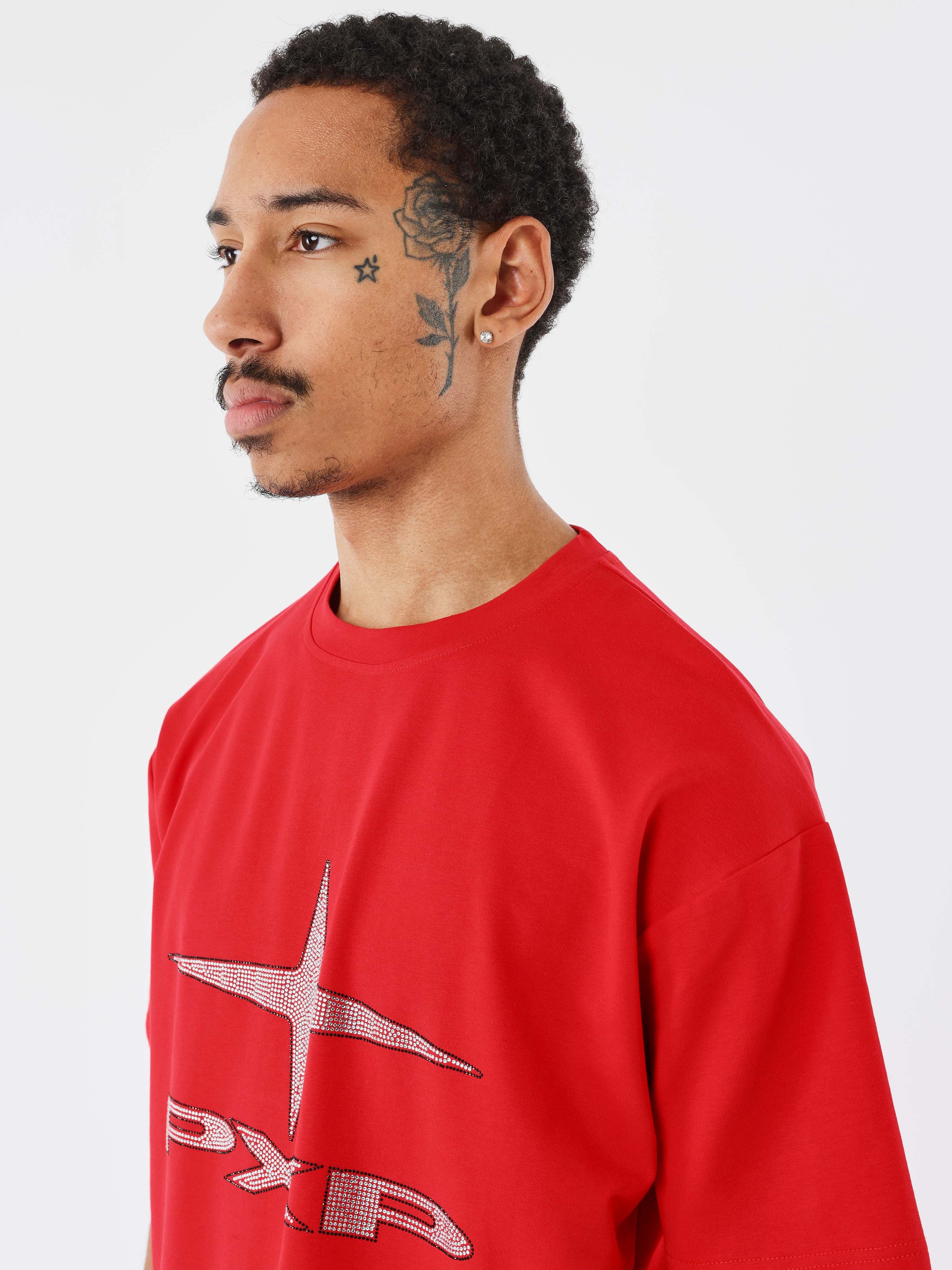 t-shirt-pxp-polaris-diamant-rouge