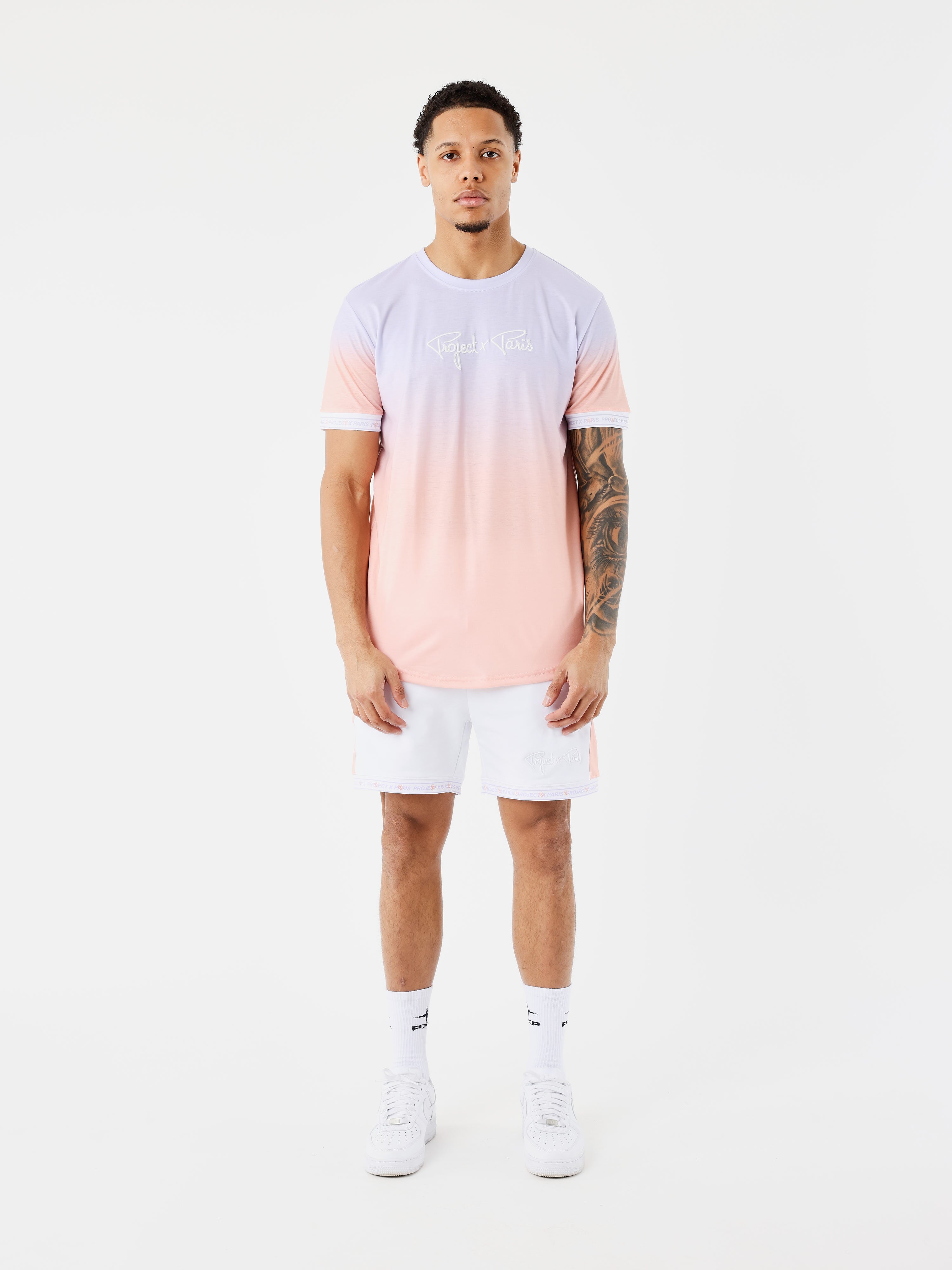 T-shirt signature dégradé-3