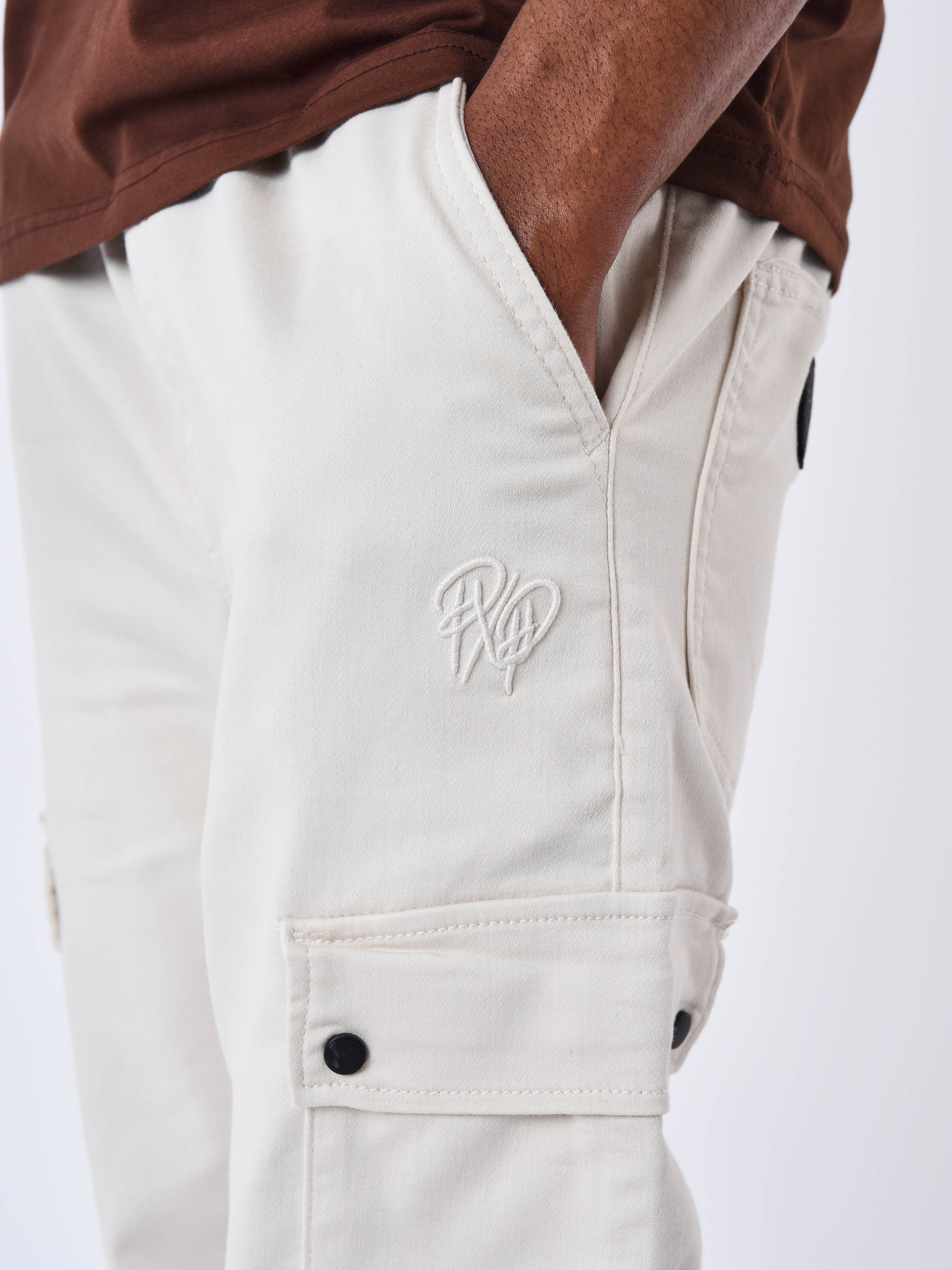 Cargo multi-poches avec serrage élastique-6