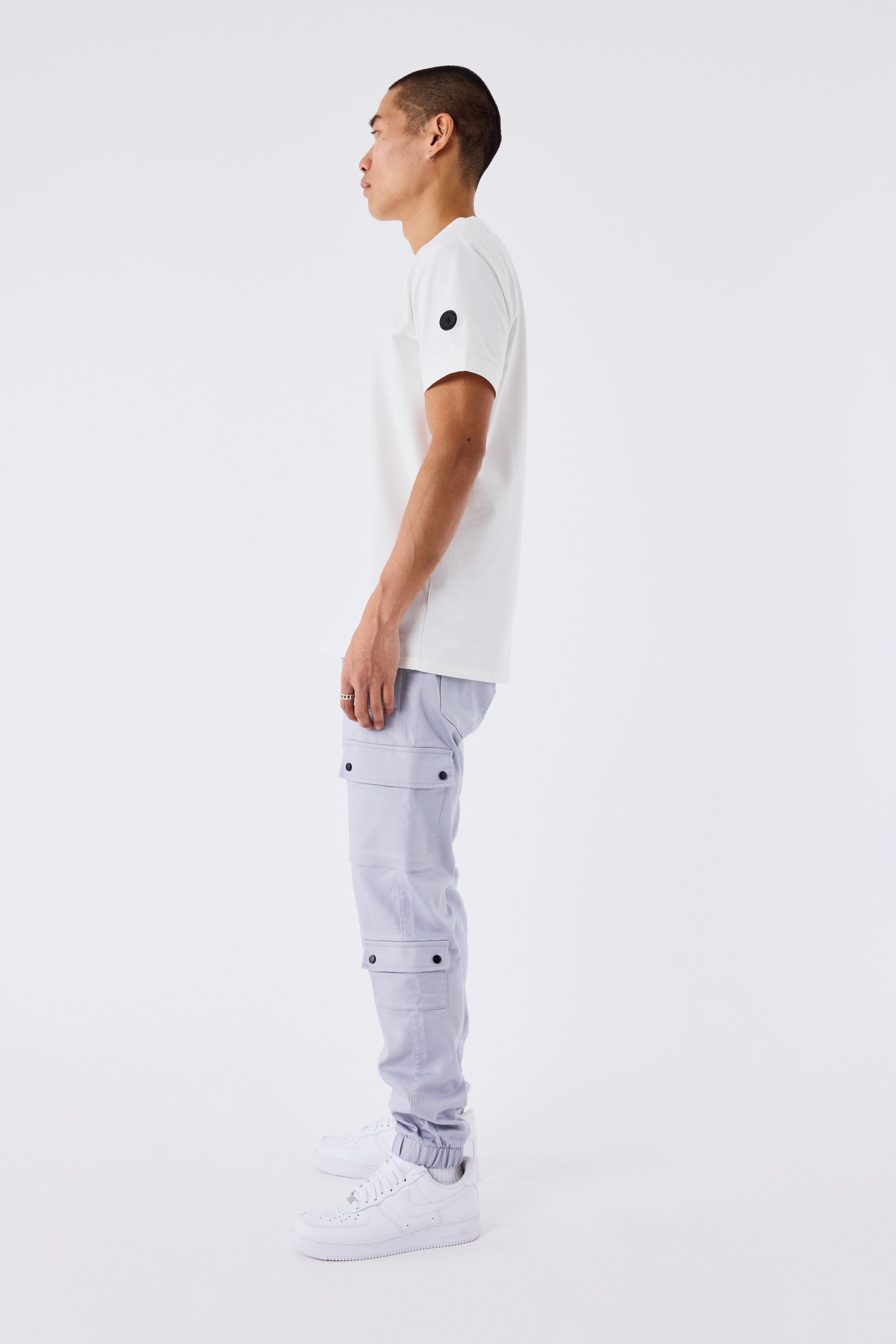 Cargo multi-poches avec serrage élastique-4