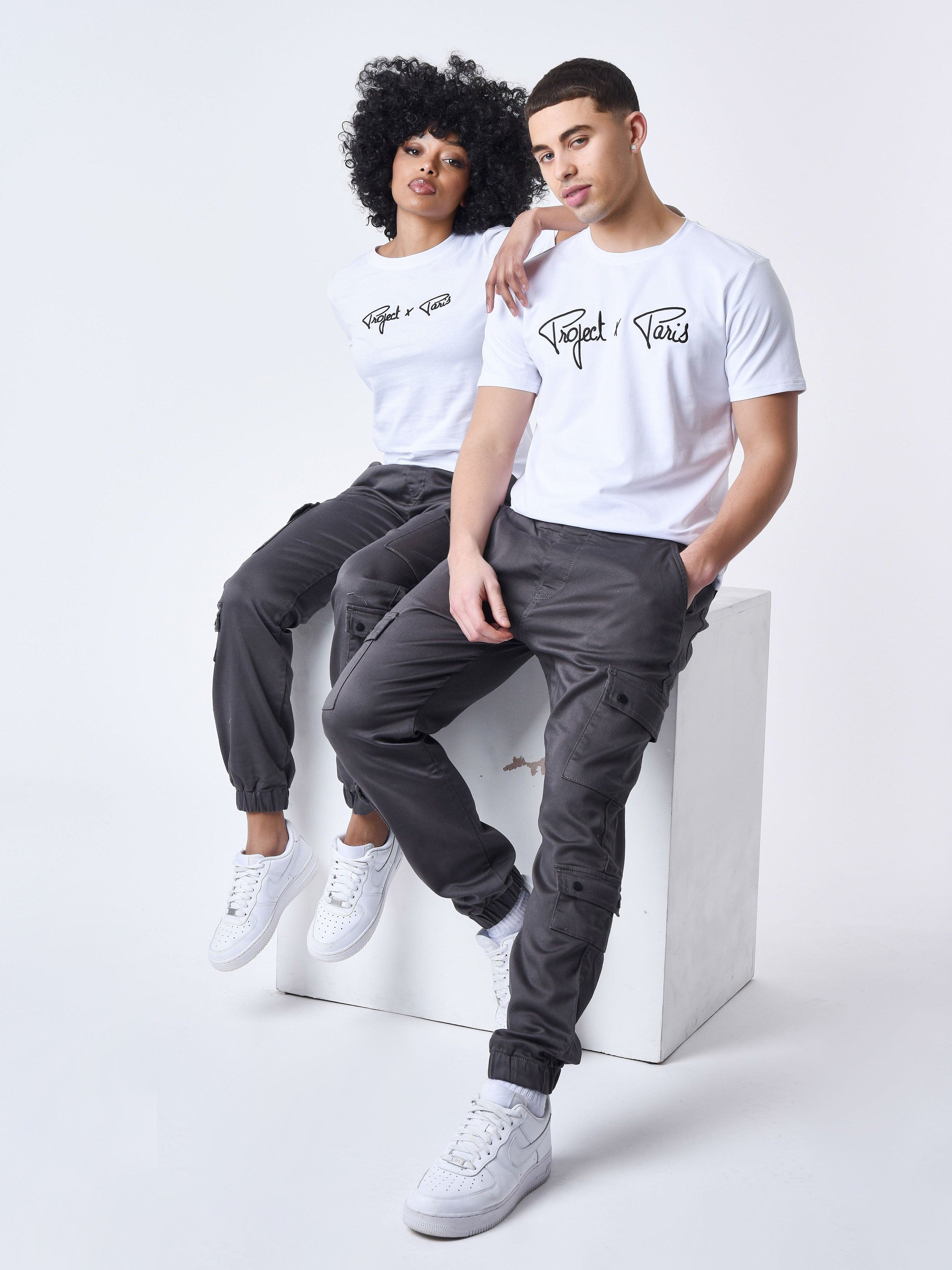 Cargo multi-poches avec serrage élastique-1