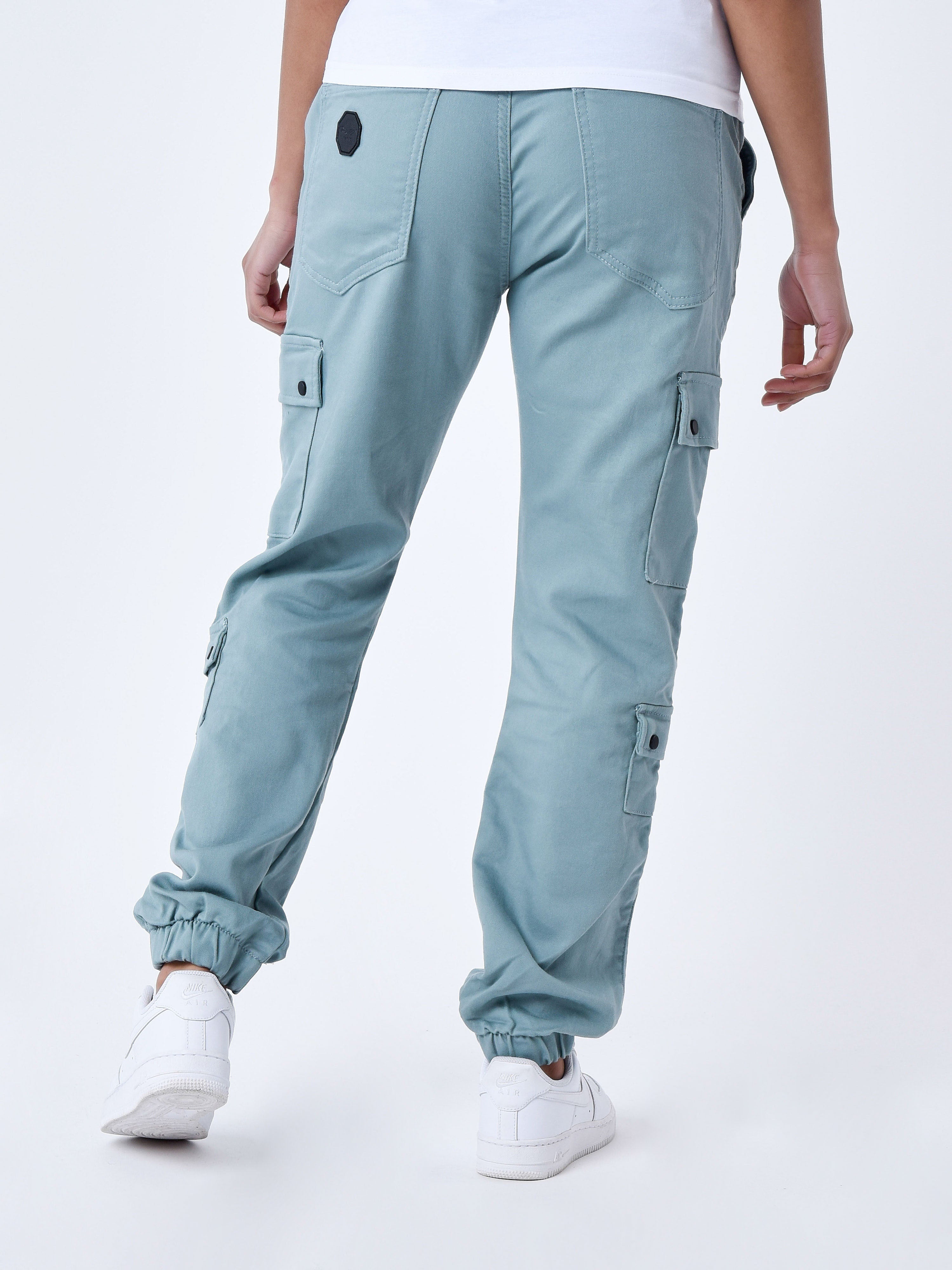 Cargo multi-poches avec serrage élastique-9