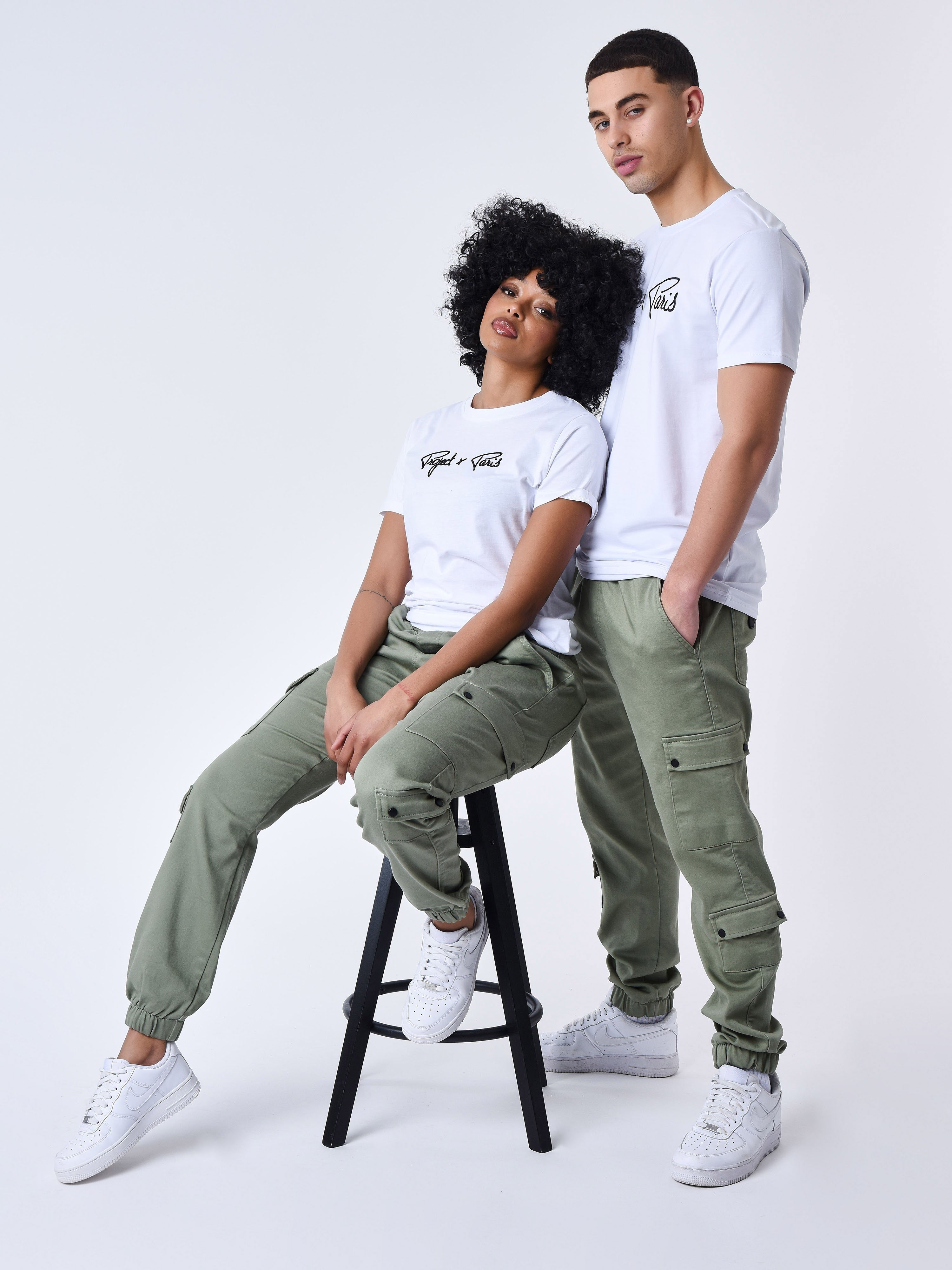 Cargo multi-poches avec serrage élastique-9