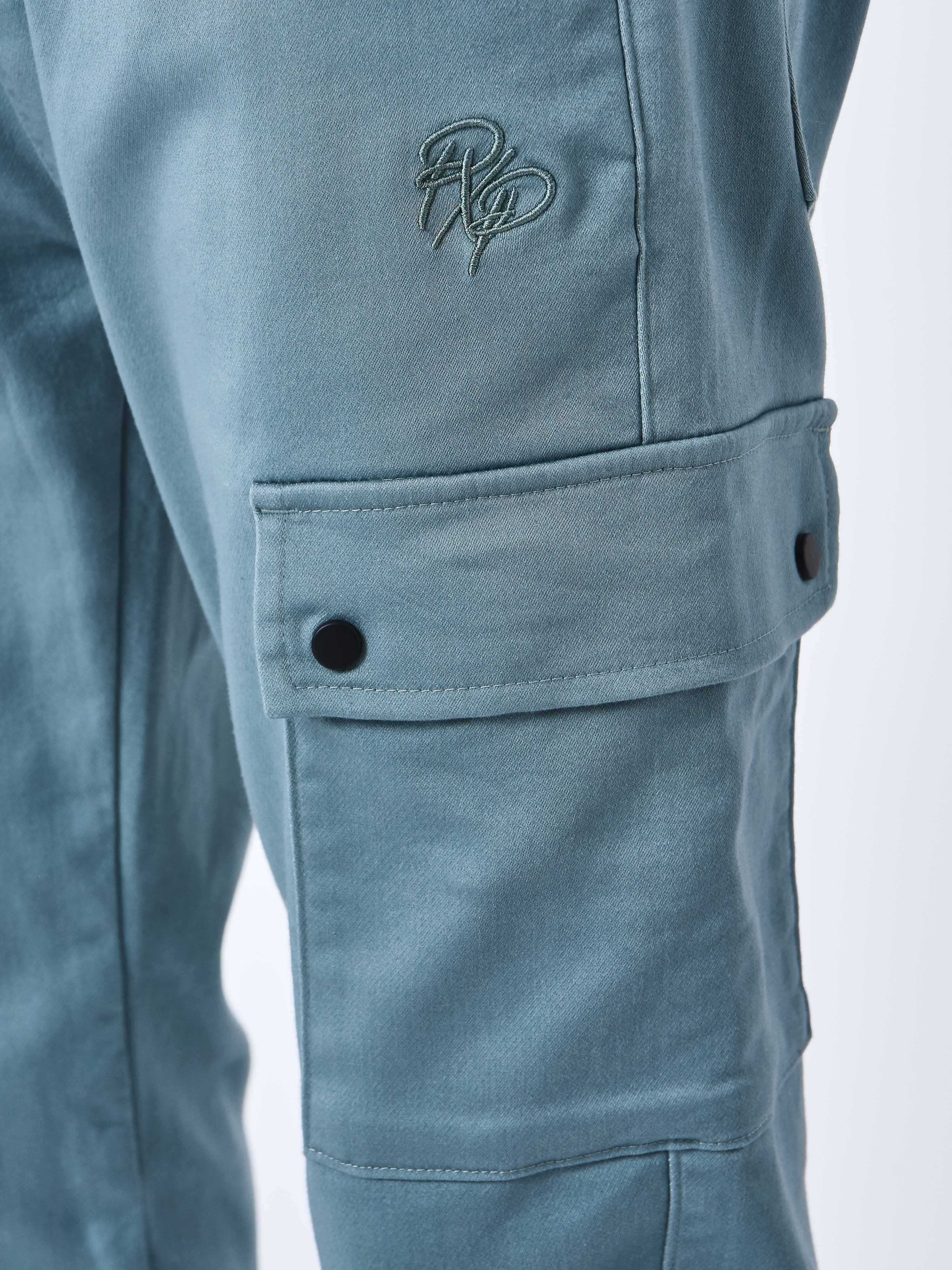 Cargo multi-poches avec serrage élastique-4