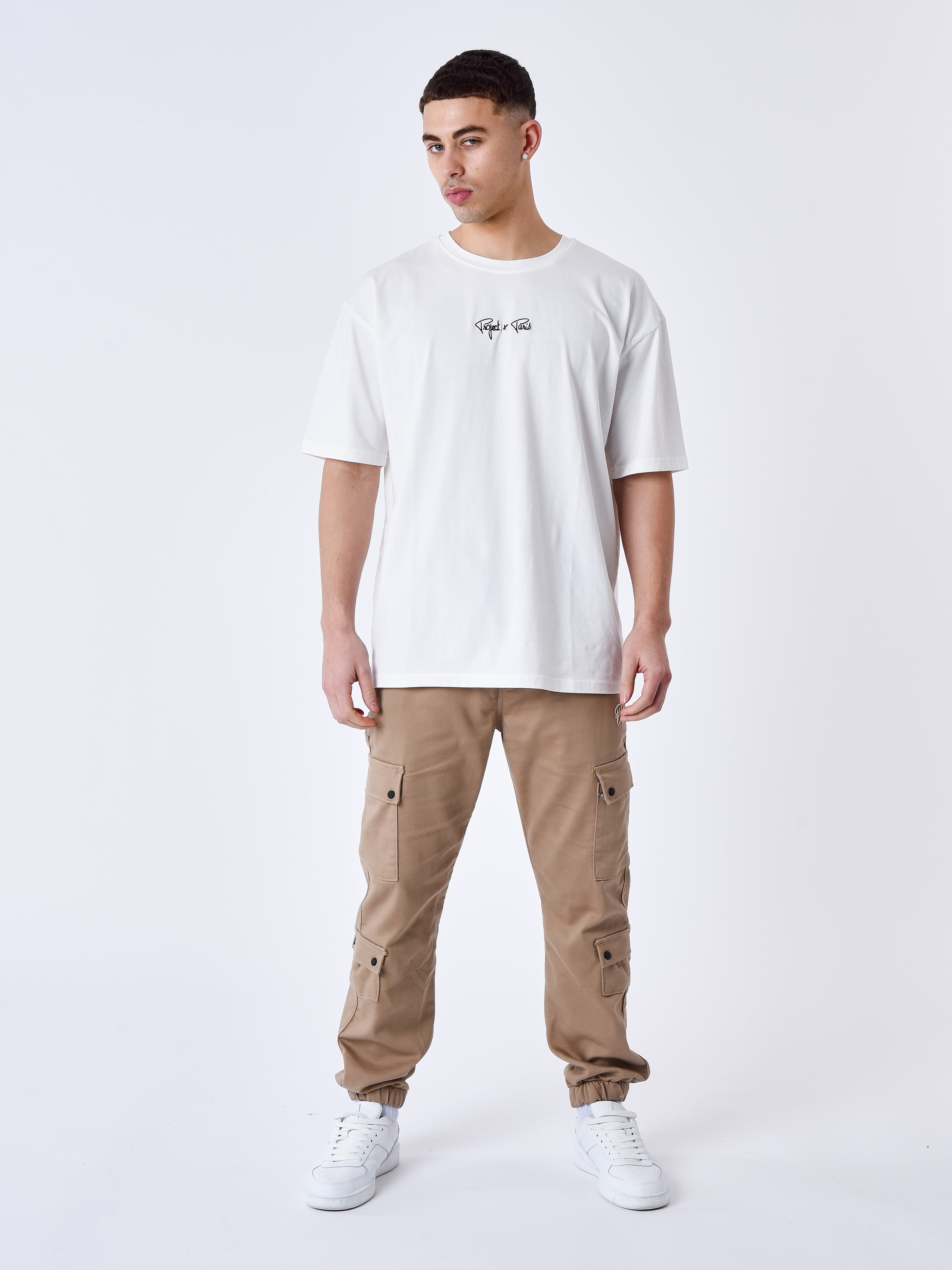 Cargo multi-poches avec serrage élastique-5