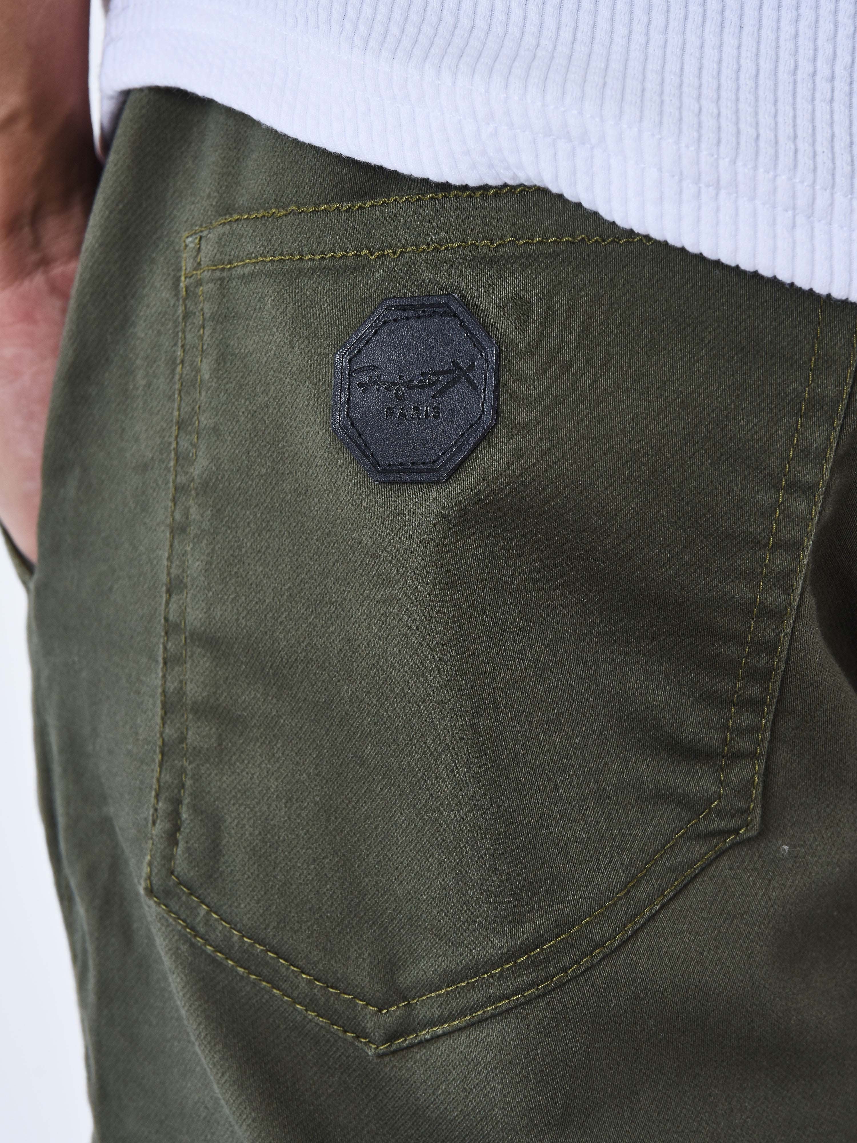 Cargo multi-poches avec serrage élastique-13
